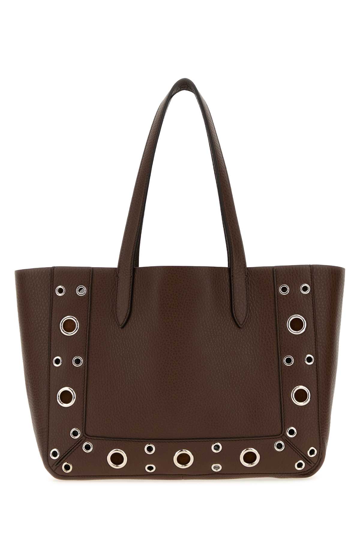 Brown leather small Nellcôte shopping bag 7W2B0R88MJLW04 (Valentino Garavani / トートバッグ ) | Valentino Garavani (ヴァレンティノ)(2)