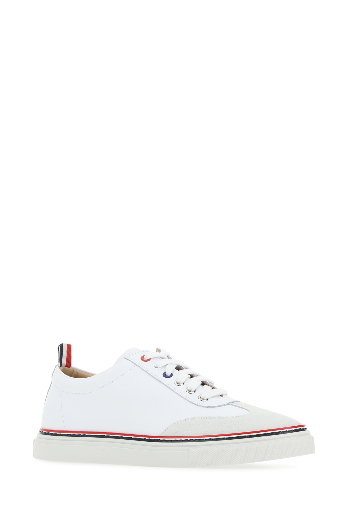 LO-TOP TRAINER ON RWB CUPSOLE IN RUBBERI MFD137A06107100 (Thom Browne / スニーカー ) | Thom Browne (トム・ブラウン)(1)