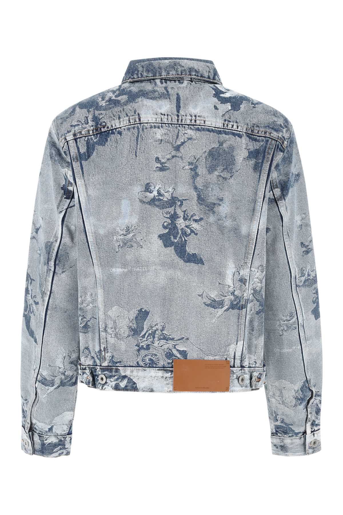 Printed denim jacket OWYE027S23DEN0034000 (Off-White / カジュアルジャケット ) | Off-White (オフホワイト)(1)