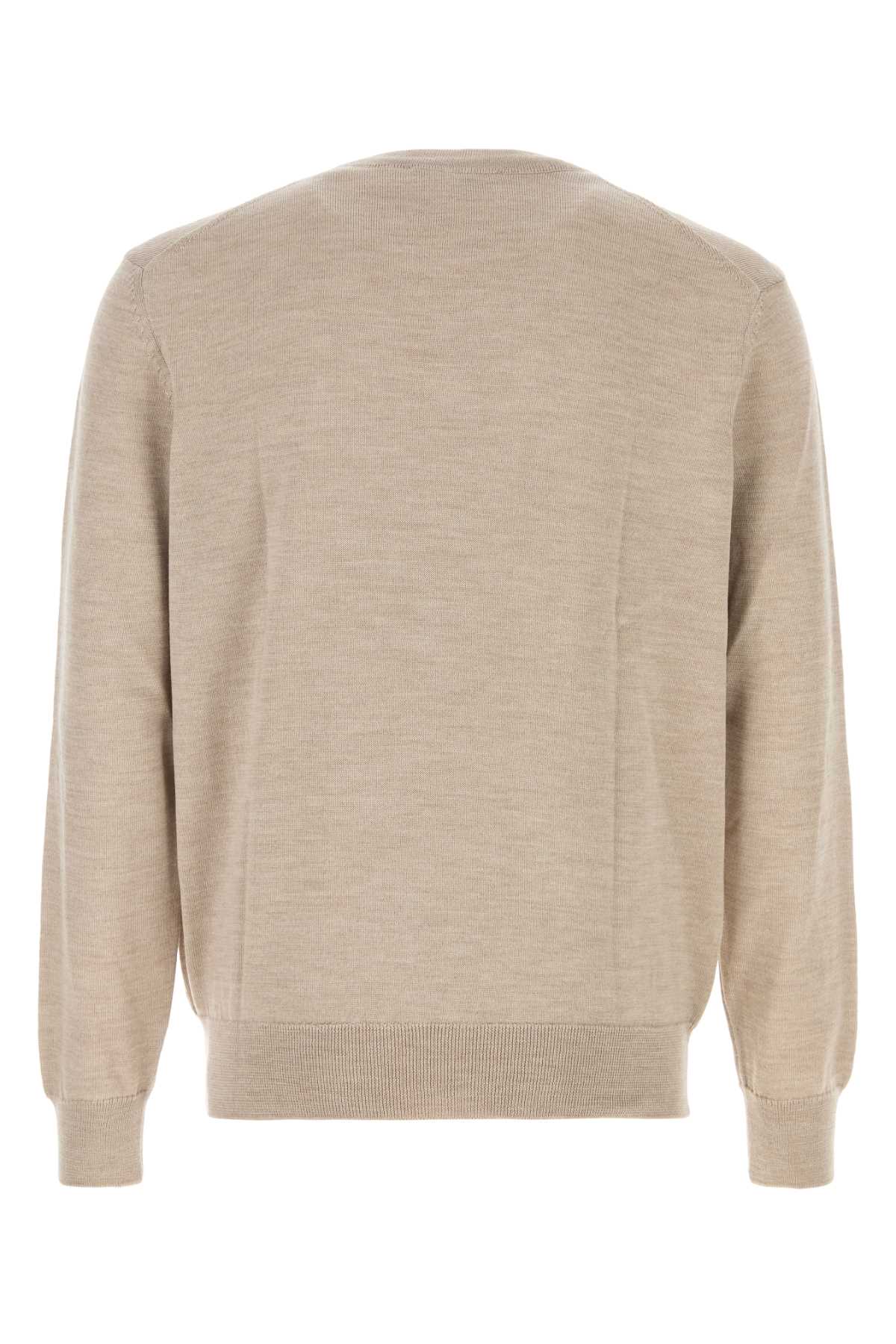 Cappuccino wool sweater MM00815KT10360134 (Maison Kitsuné / ニット・セーター・カーディガン ) | Maison Kitsuné (メゾン キツネ)(1)