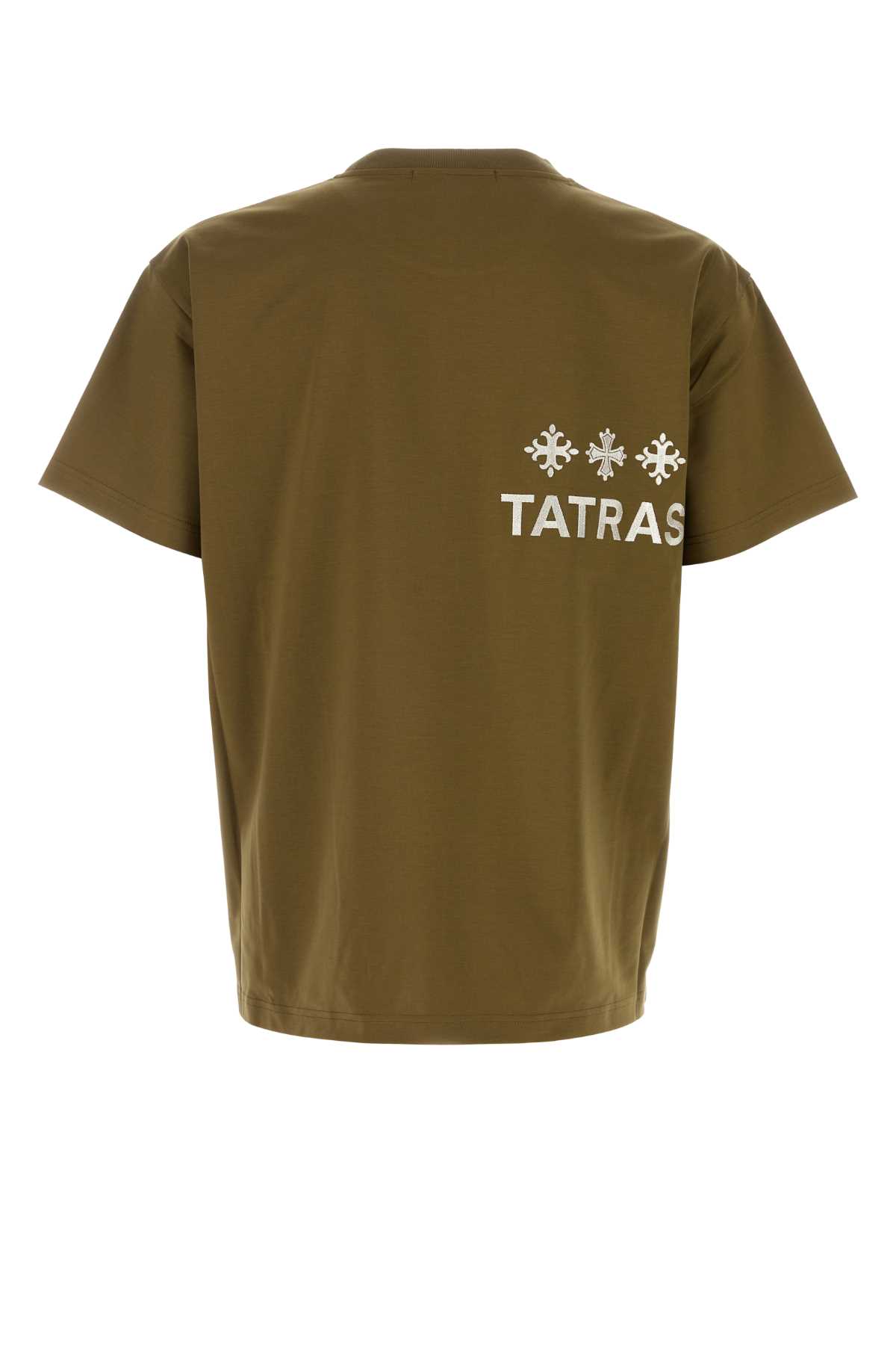 Army green cotton t-shirt MTAT24S8193M35 (TATRAS / Tシャツ・カットソー ) | TATRAS (タトラス)(1)