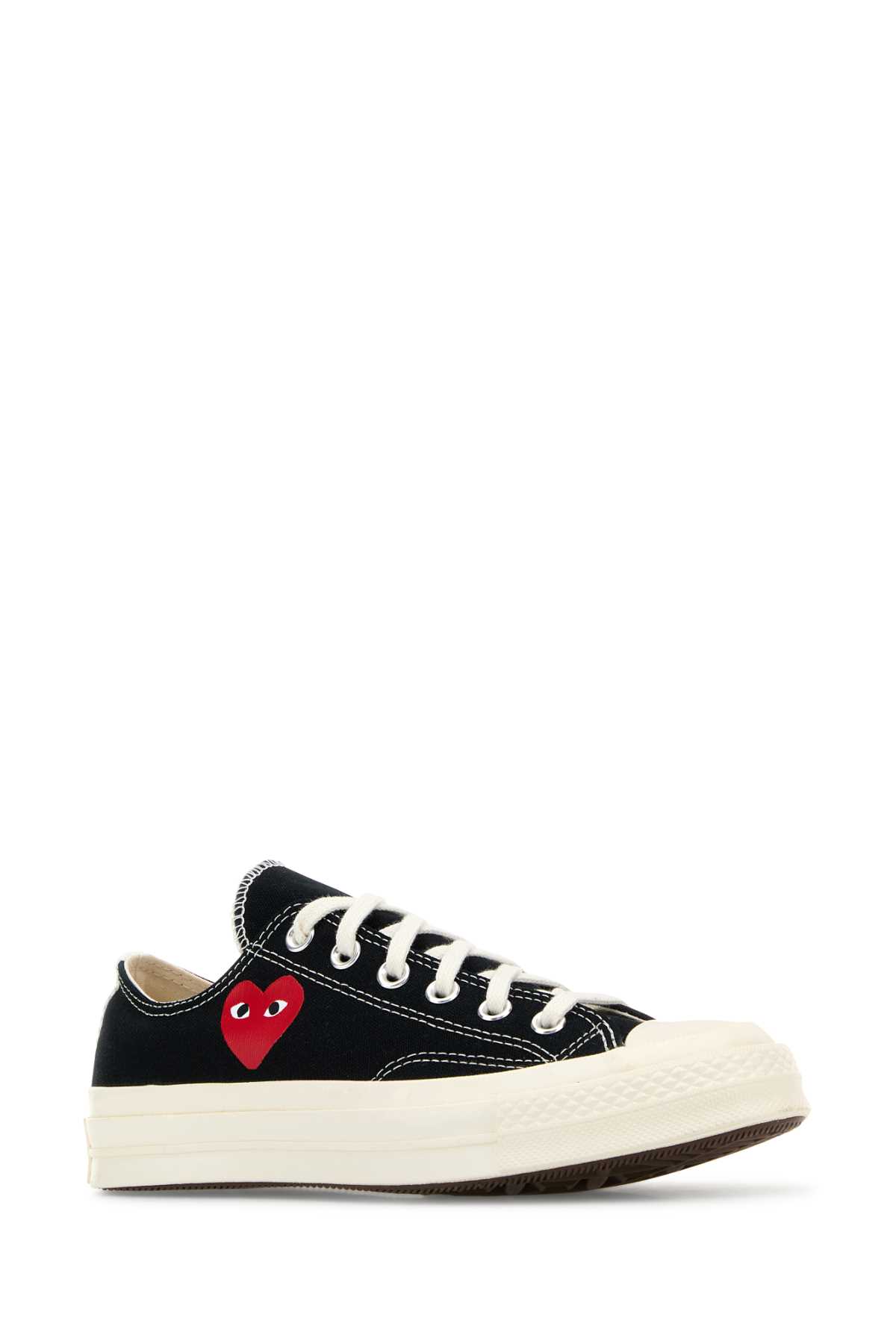 Black canvas Comme Des Garçons X Converse sneakers AZK128001BLACK (PLAY Comme Des Garçons / スニーカー ) | PLAY Comme Des Garçons (プレイ コムデギャルソン)(1)