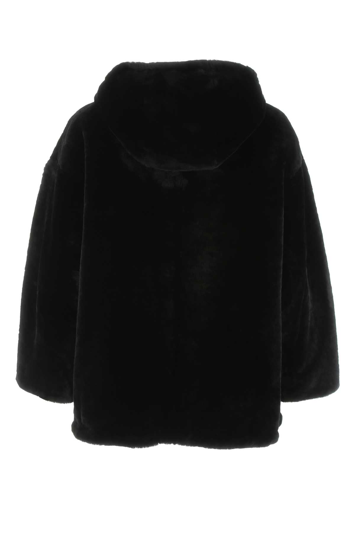 Black reversible fur coat 58A0671Y7QF0002 (Prada / レザー&ファージャケット・コート ) | Prada (プラダ)(1)