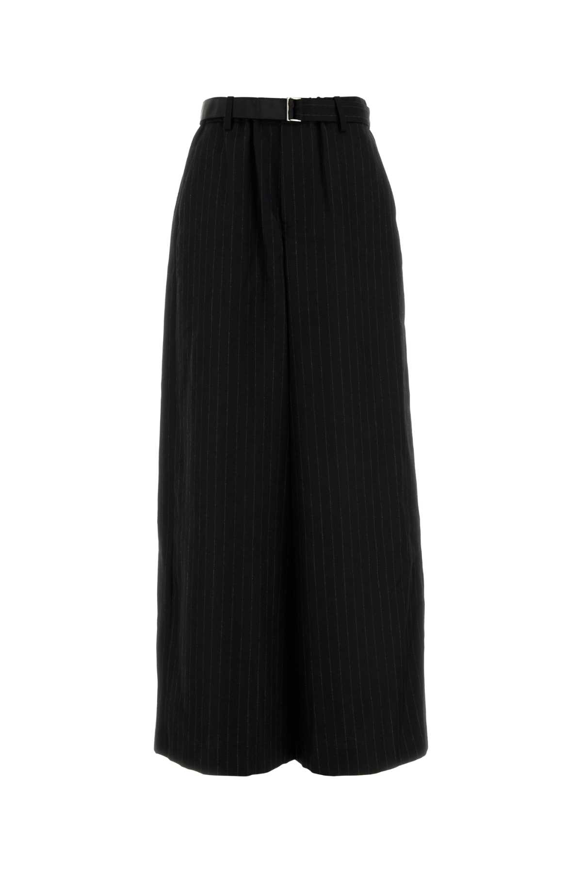 Embroidered wool wide-leg pant 2407415001 (sacai / パンツ ) | sacai (サカイ)