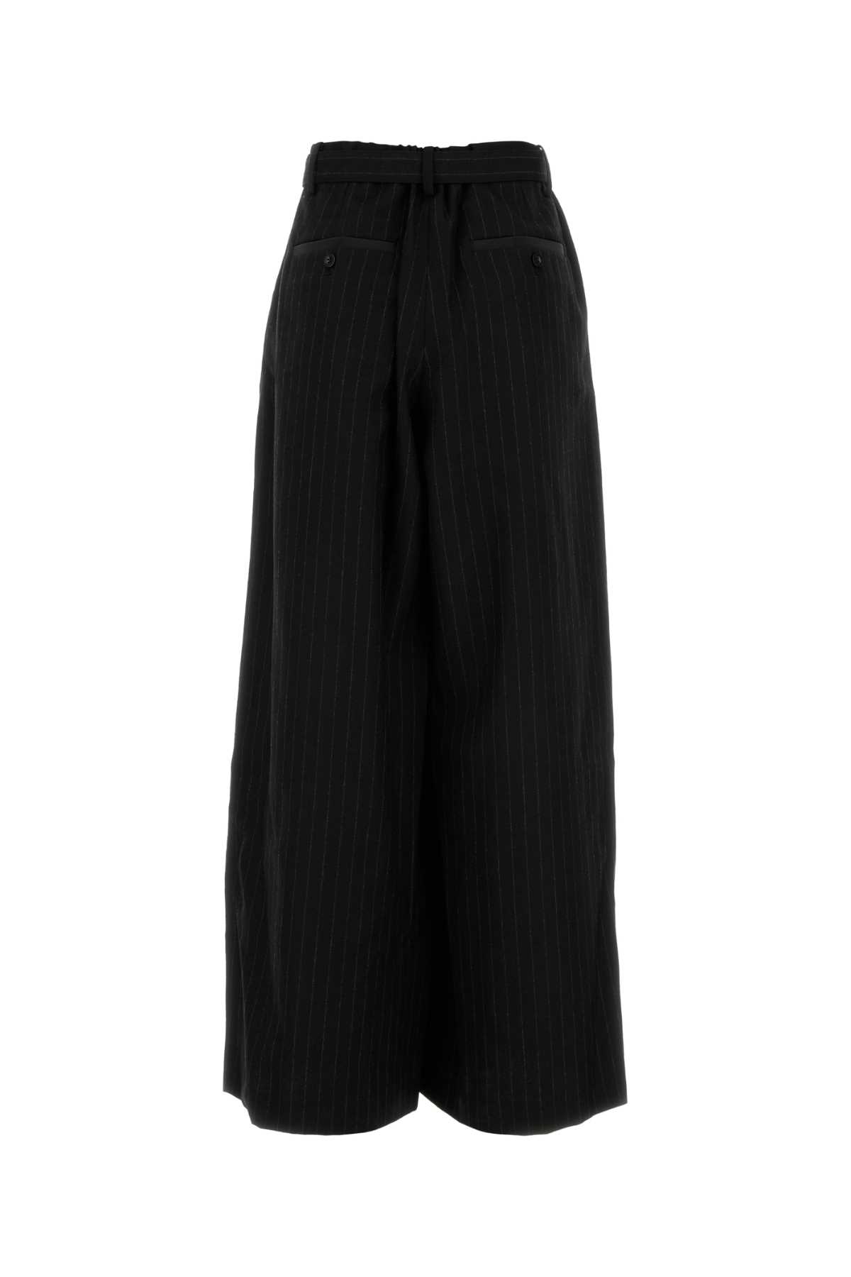 Embroidered wool wide-leg pant 2407415001 (sacai / パンツ ) | sacai (サカイ)(1)