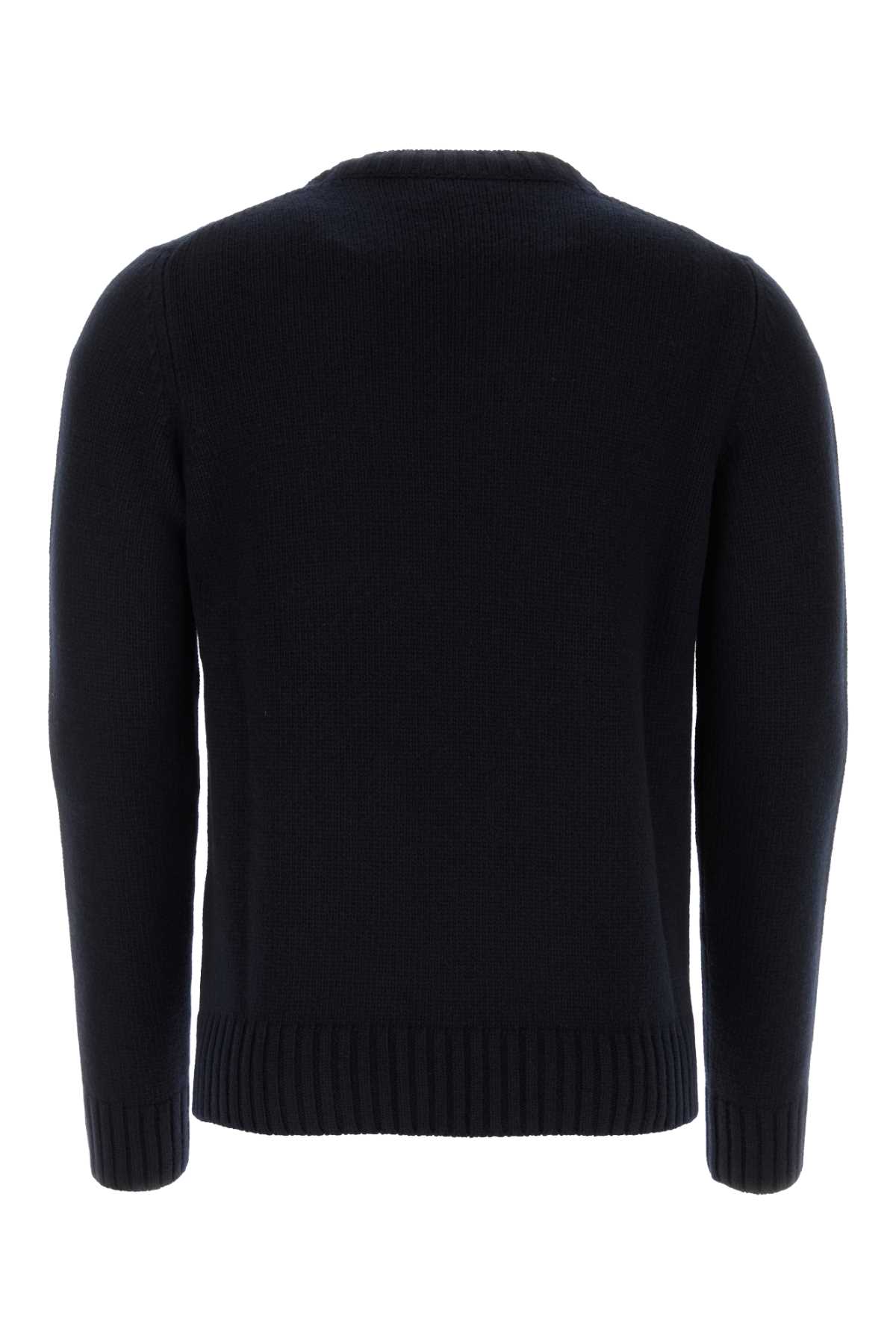 Midnight blue wool blend sweater UMB645S23213HIF0008 (Prada / ニット・セーター・カーディガン ) | Prada (プラダ)(1)