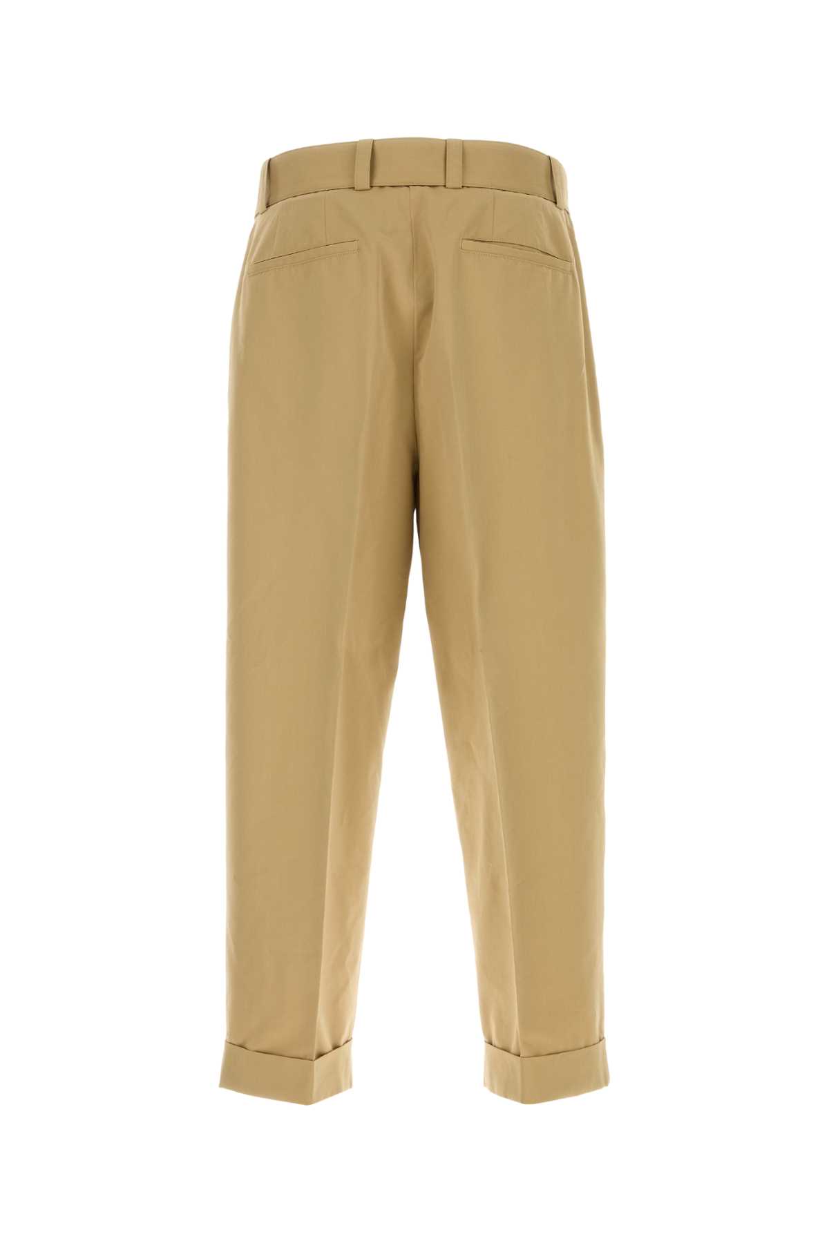 Beige cotton blend pant J22KA0286J45266235 (Jil Sander / パンツ ) | Jil Sander (ジルサンダー)(1)