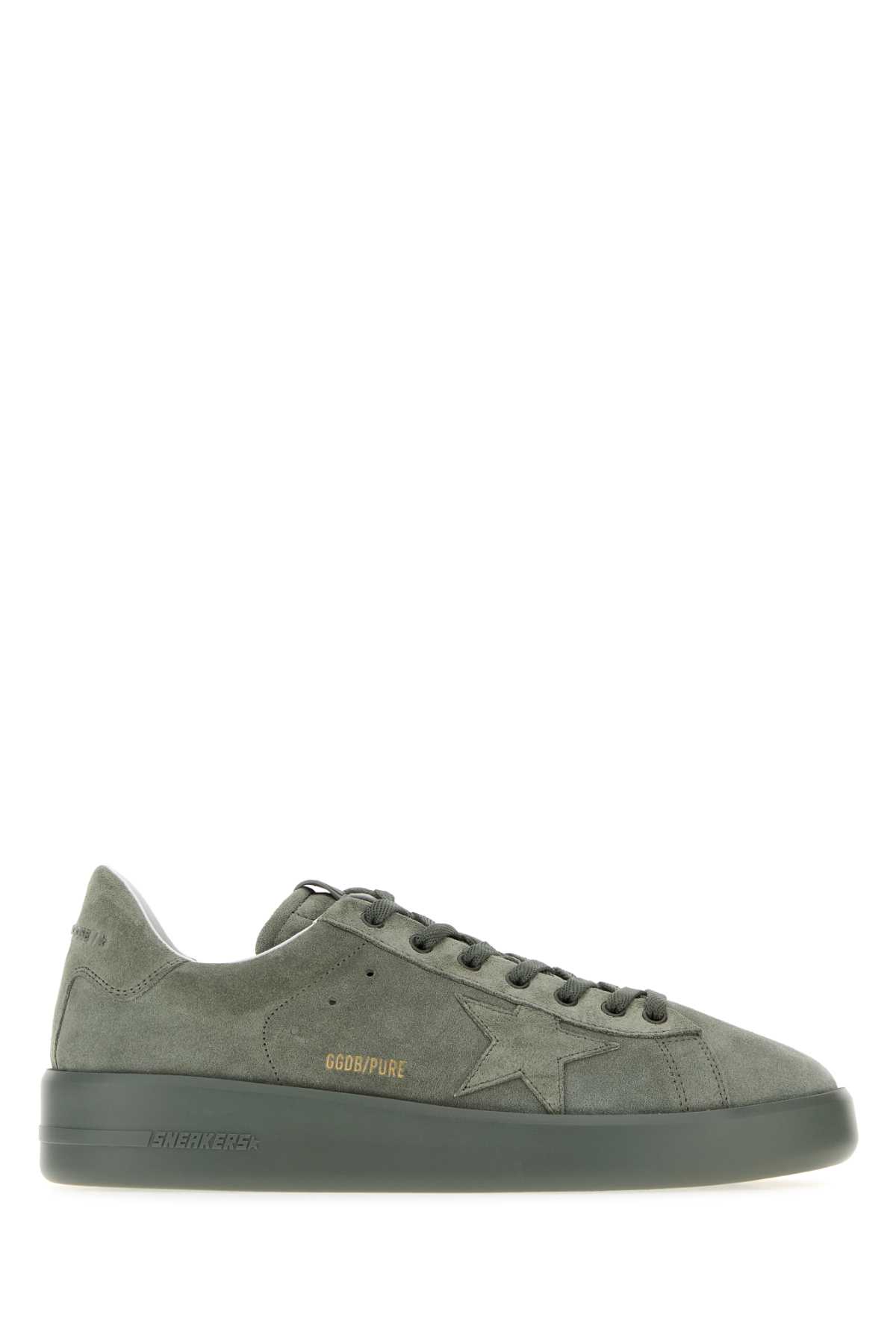 Dark grey suede Pure-Star sneakers GMF00197F00737635674 (Golden Goose / スニーカー ) | Golden Goose (ゴールデングース)