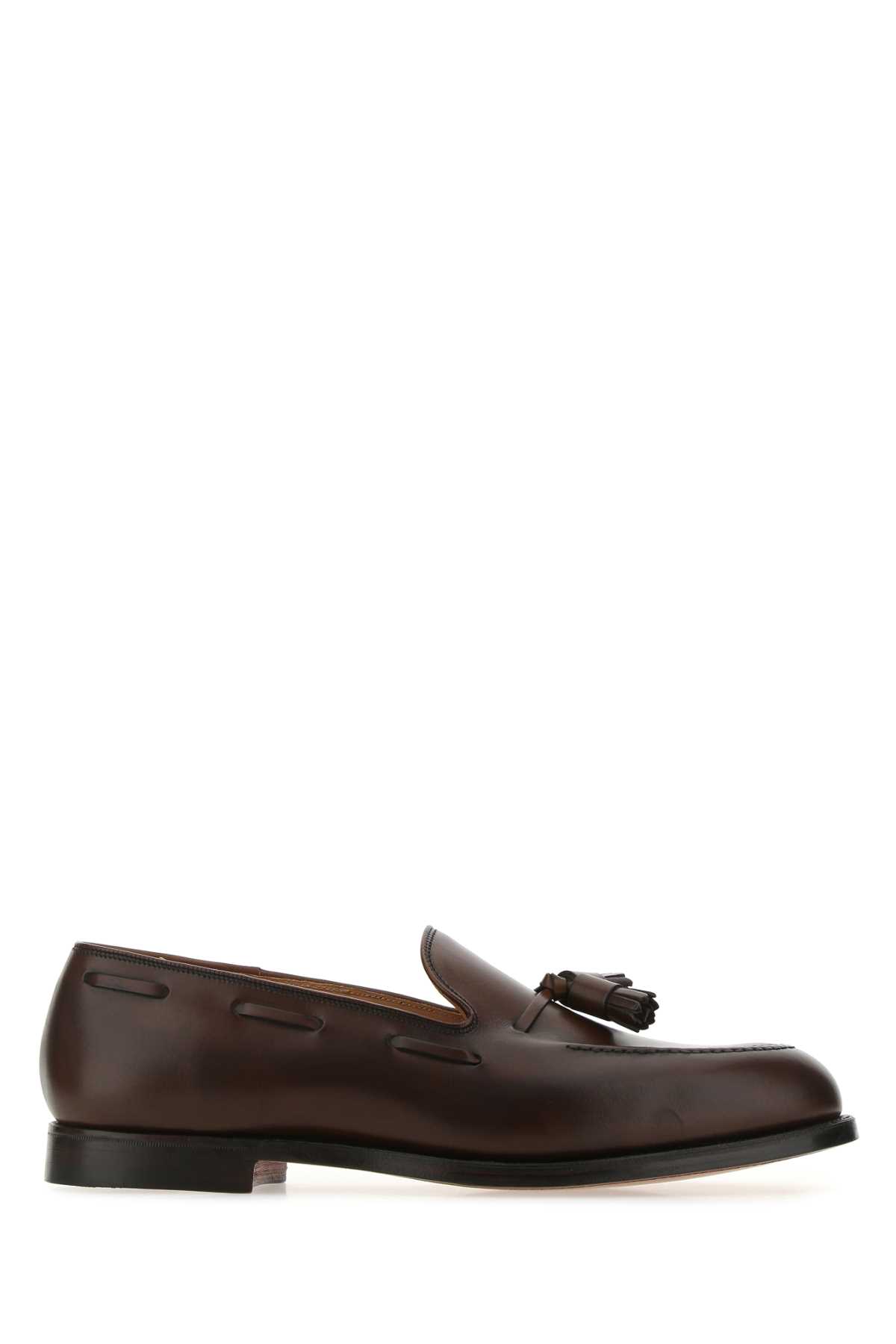 Chocolate leather Cavendish 2 loafers 29376AB02L1DARBROBURCAL (CROCKETT&JONES / ローファー ) | CROCKETT&JONES (クロケット アンド ジョーンズ)