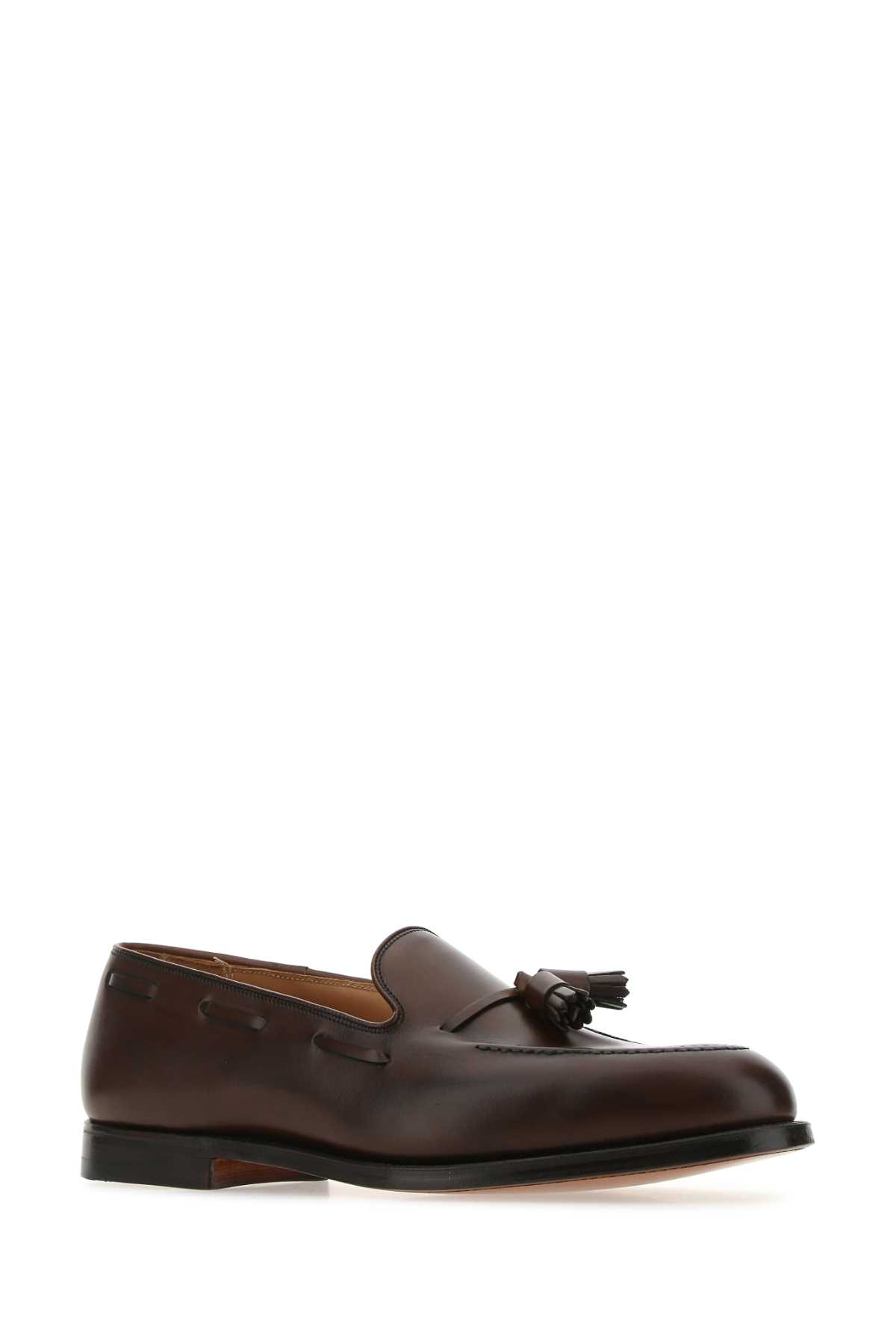 Chocolate leather Cavendish 2 loafers 29376AB02L1DARBROBURCAL (CROCKETT&JONES / ローファー ) | CROCKETT&JONES (クロケット アンド ジョーンズ)(1)