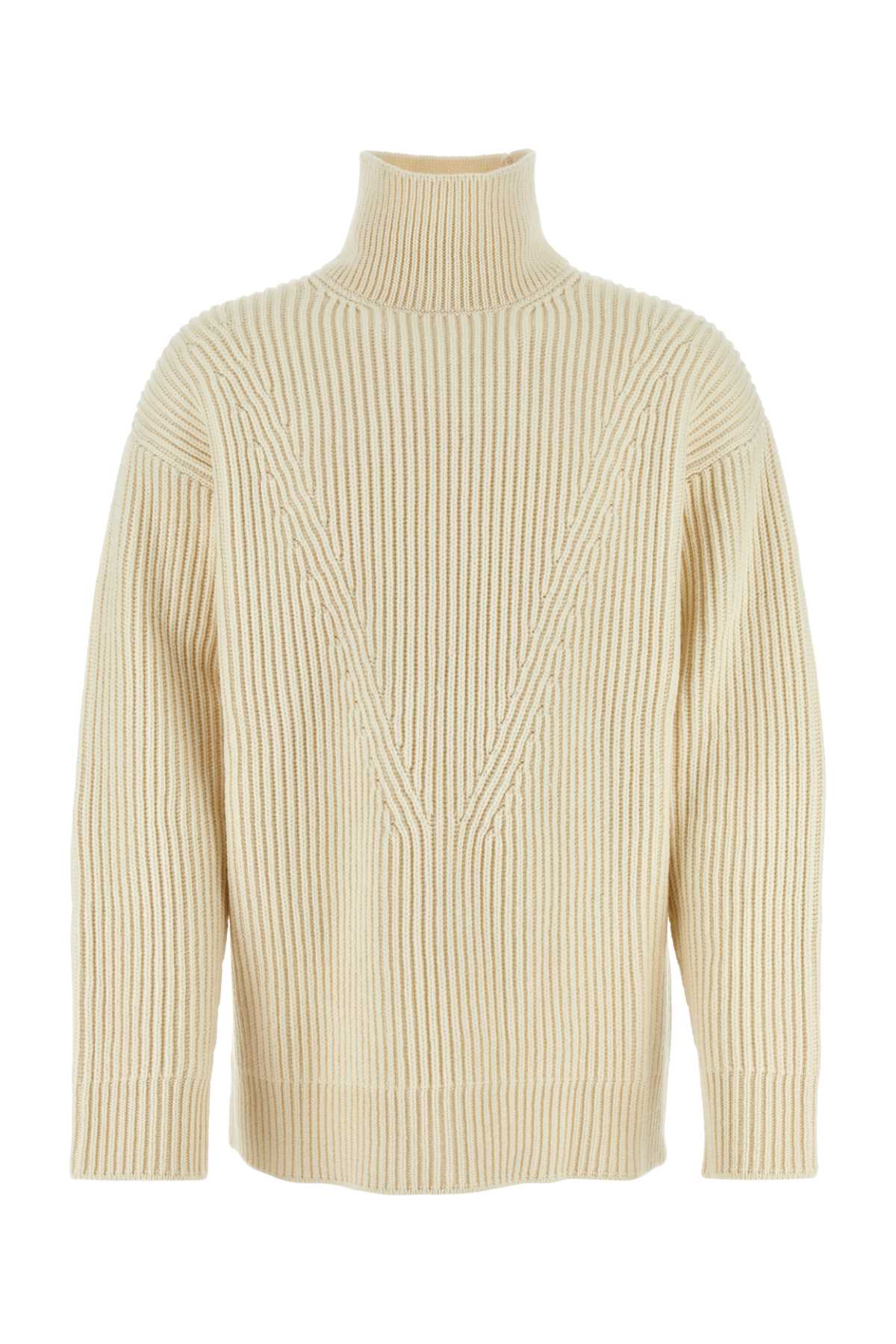 Ivory wool sweater J22GP0209J14511106 (Jil Sander / ニット・セーター・カーディガン ) | Jil Sander (ジルサンダー)