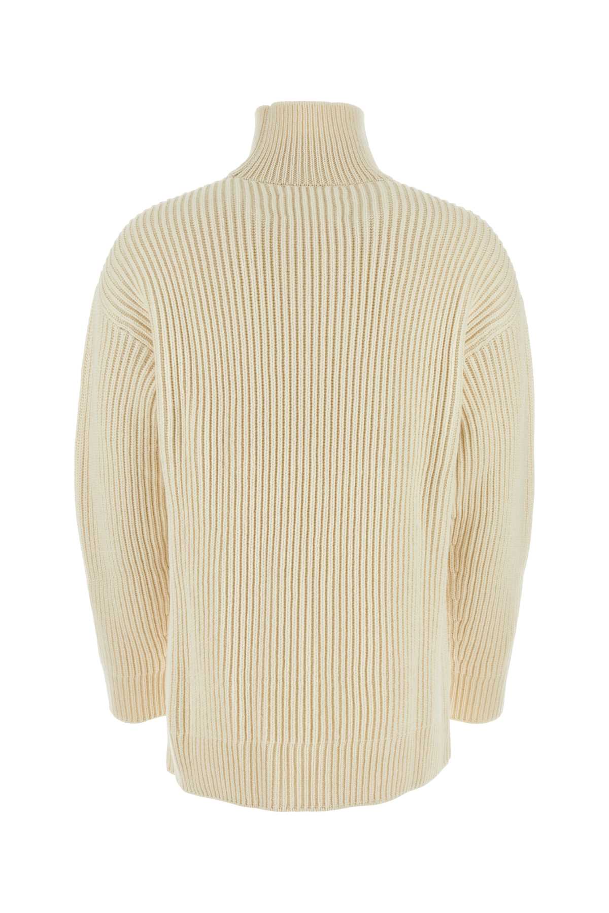 Ivory wool sweater J22GP0209J14511106 (Jil Sander / ニット・セーター・カーディガン ) | Jil Sander (ジルサンダー)(1)