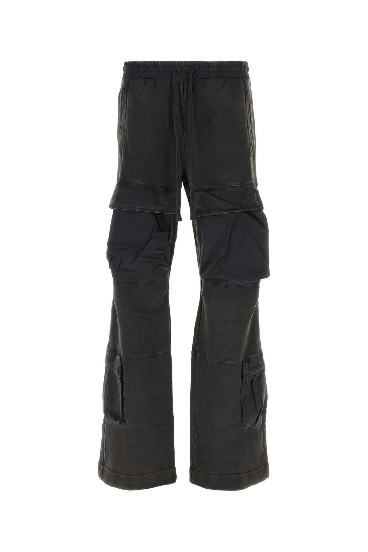 Charcoal cotton joggers ES2341WBWASHEDBLACK (entire studios / パンツ ) | entire studios (エンタイア スタジオ)