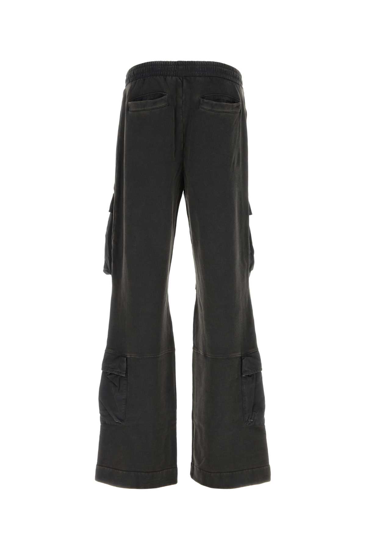 Charcoal cotton joggers ES2341WBWASHEDBLACK (entire studios / パンツ ) | entire studios (エンタイア スタジオ)(1)