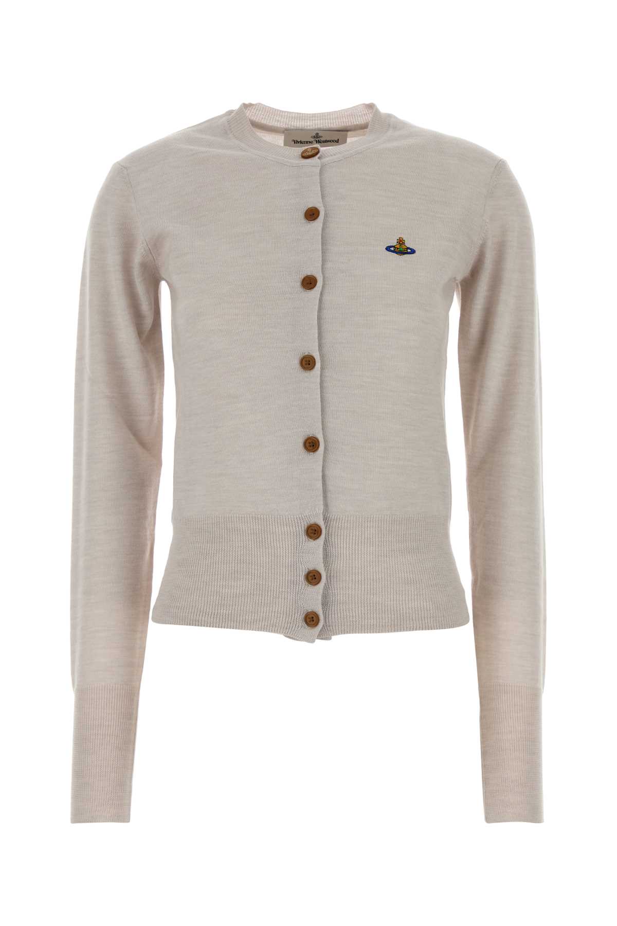 Sand wool Bea cardigan 1803002PY0006P403 (Vivienne Westwood / ニット・セーター・カーディガン ) | Vivienne Westwood (ヴィヴィアン・ウェストウッド)