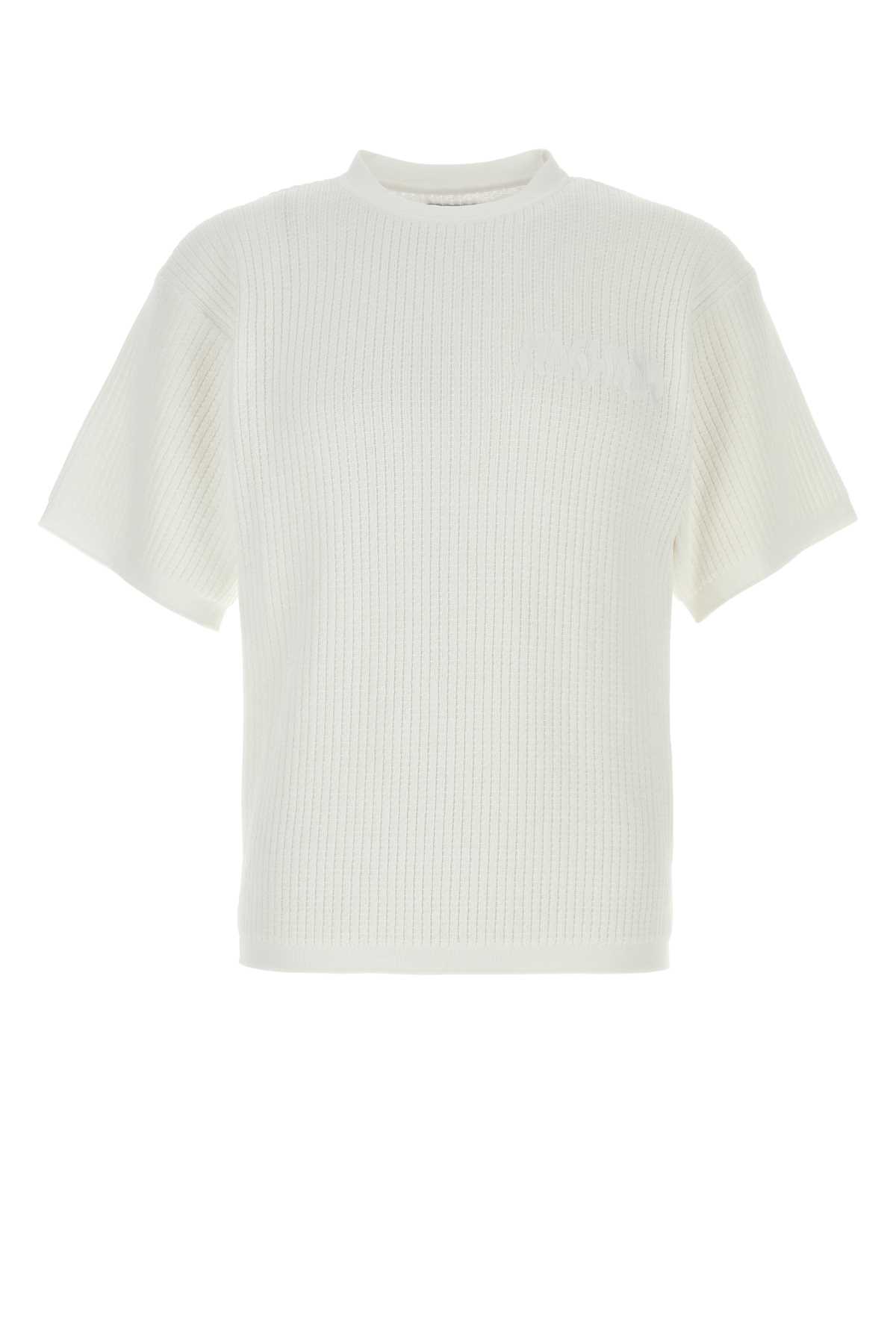 White cotton Waffle t-shirt T5830628001 (MAGLIANO / Tシャツ・カットソー ) | MAGLIANO (マリアーノ)