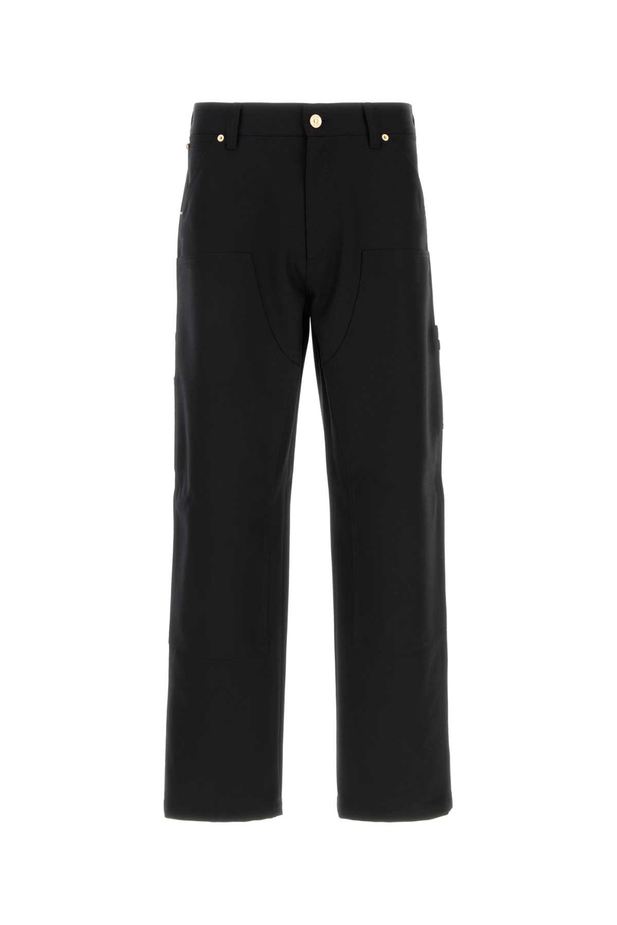 Black wool cargo pant 10188851A087711B000 (VERSACE / パンツ ) | VERSACE (ヴェルサーチェ)
