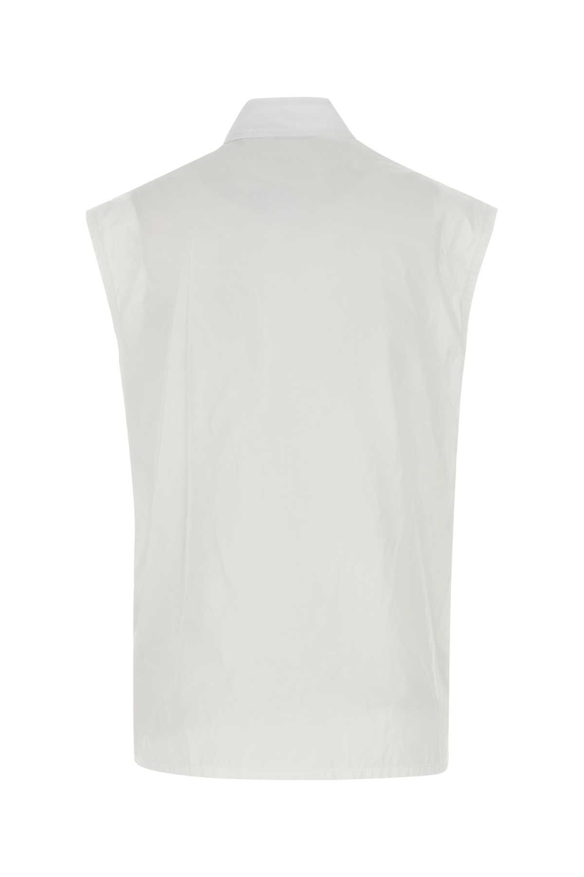White cotton vest 8088153A1464 (Burberry / ベスト ) | Burberry (バーバリー)(1)