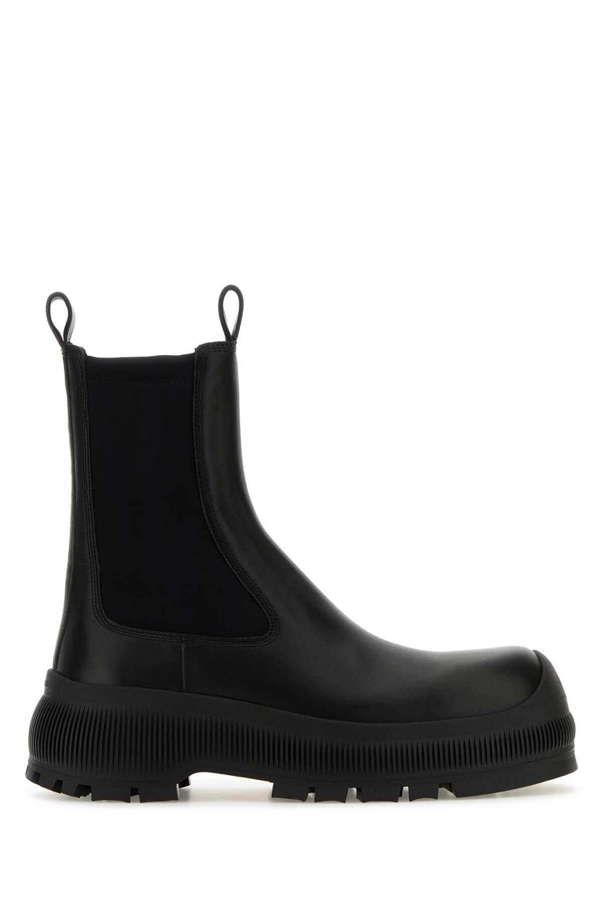 Black leather Chelsea ankle boots J44WU0009P4942001 (Jil Sander / ブーツ ) | Jil Sander (ジルサンダー)