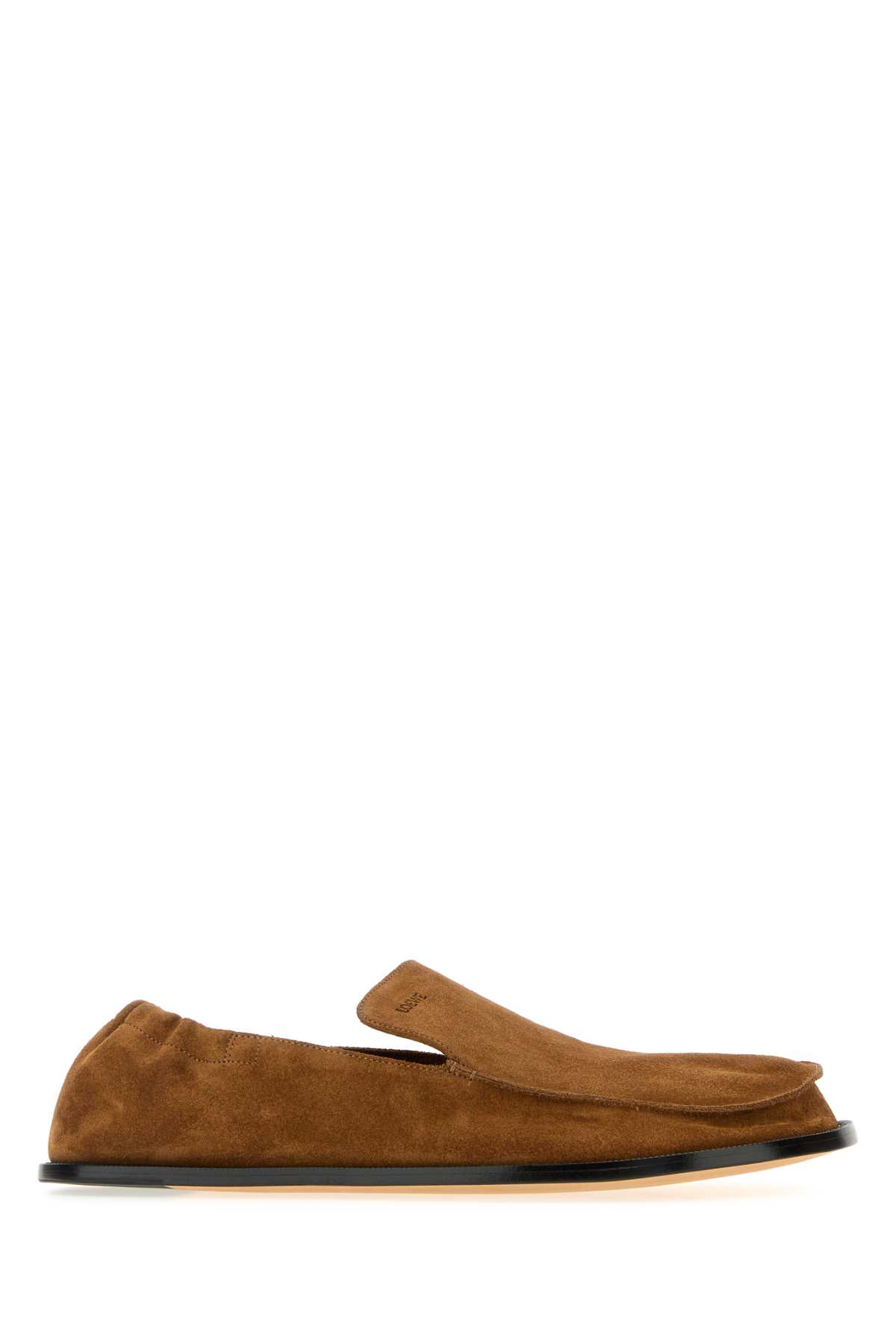 Camel suede Flex loafers MLFL290X01CHOCOLATE (LOEWE / ローファー ) | LOEWE (ロエベ)