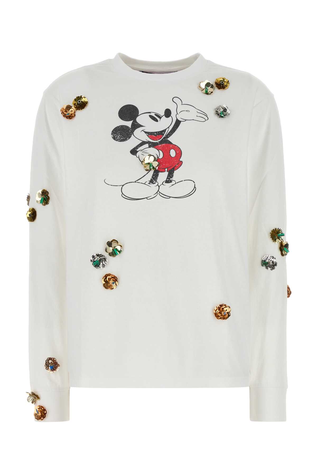 White cotton Coperni X Disney Mickey t-shirt DJS157SFF5037WHIMUL (COPERNI / Tシャツ・カットソー ) | COPERNI (コペルニ)