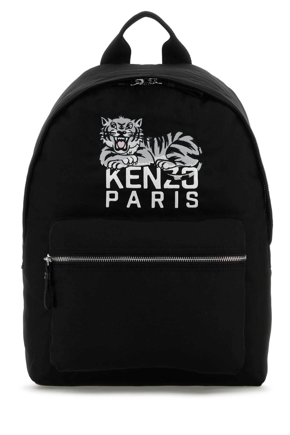 Black fabric KENZO Happy Tiger backpack FF65SA613F2999 (KENZO / バックパック ) | KENZO (ケンゾー)