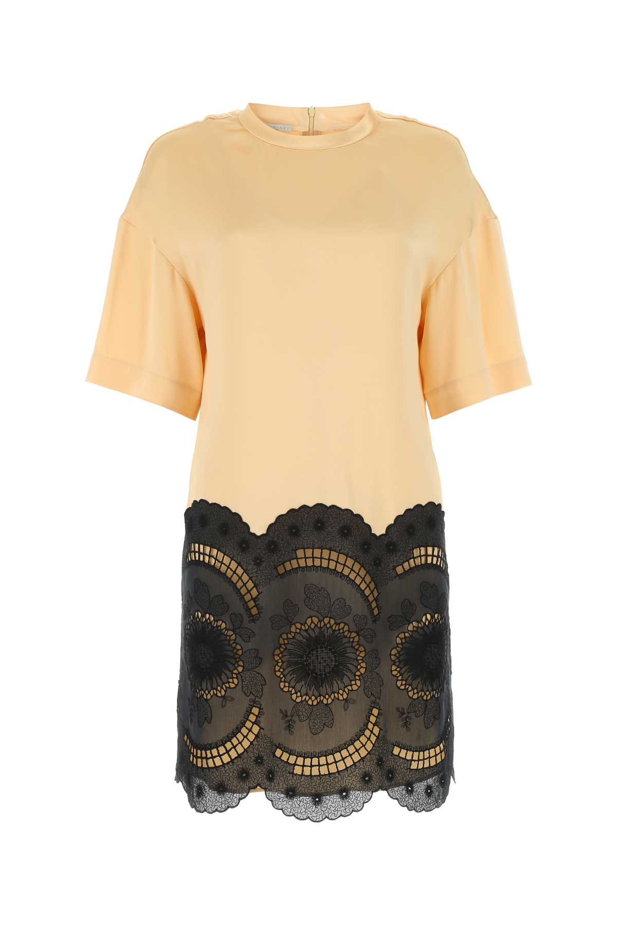 Skin pink satin dress 6A01213AU3099905 (Stella McCartney / ワンピース・ドレス・オールインワン ) | Stella McCartney (ステラ マッカートニー)