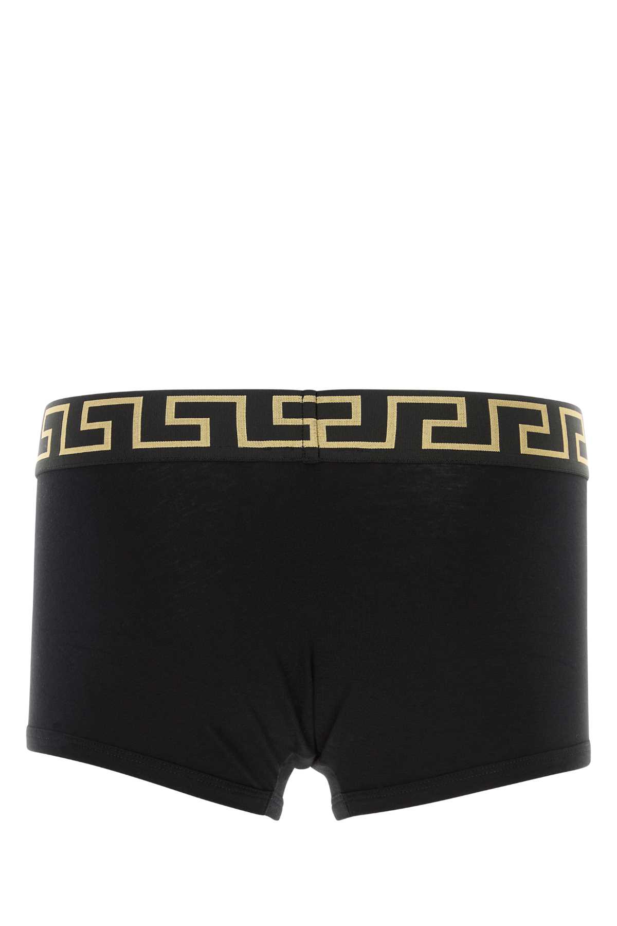 Two-tone stretch cotton boxer set AU101811A10011A83K (VERSACE / アンダーウェア ) | VERSACE (ヴェルサーチェ)(1)