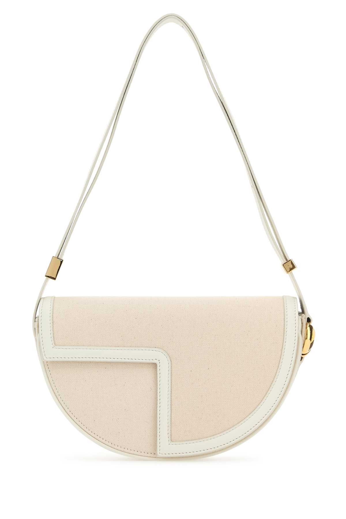 Two-tone canvas and leather Le Patou shoulder bag BA0025500008N (Patou / ハンドバッグ・ショルダーバッグ ) | Patou (パトゥ)