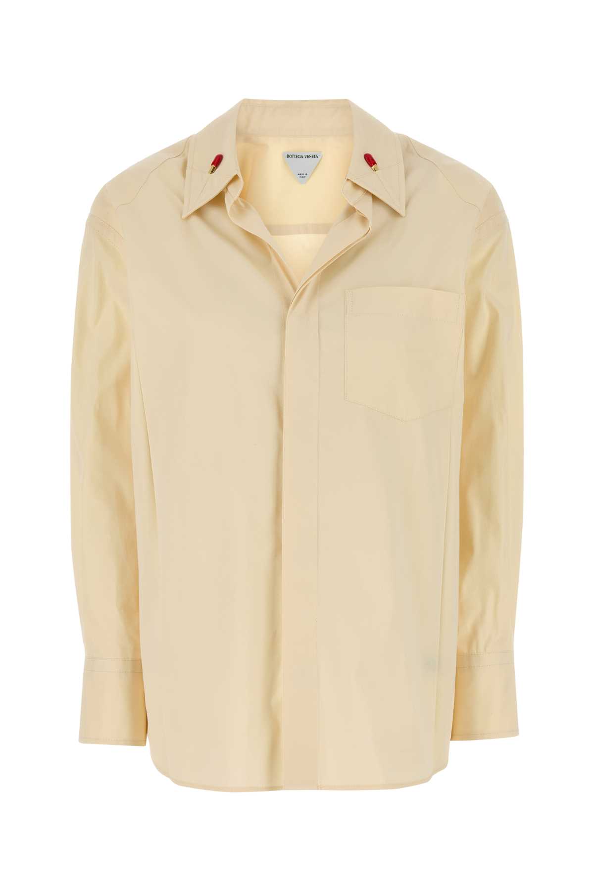 Cream cotton blend shirt 819885V3YS07098 (Bottega Veneta / シャツ・ブラウス ) | Bottega Veneta (ボッテガ・ヴェネタ)