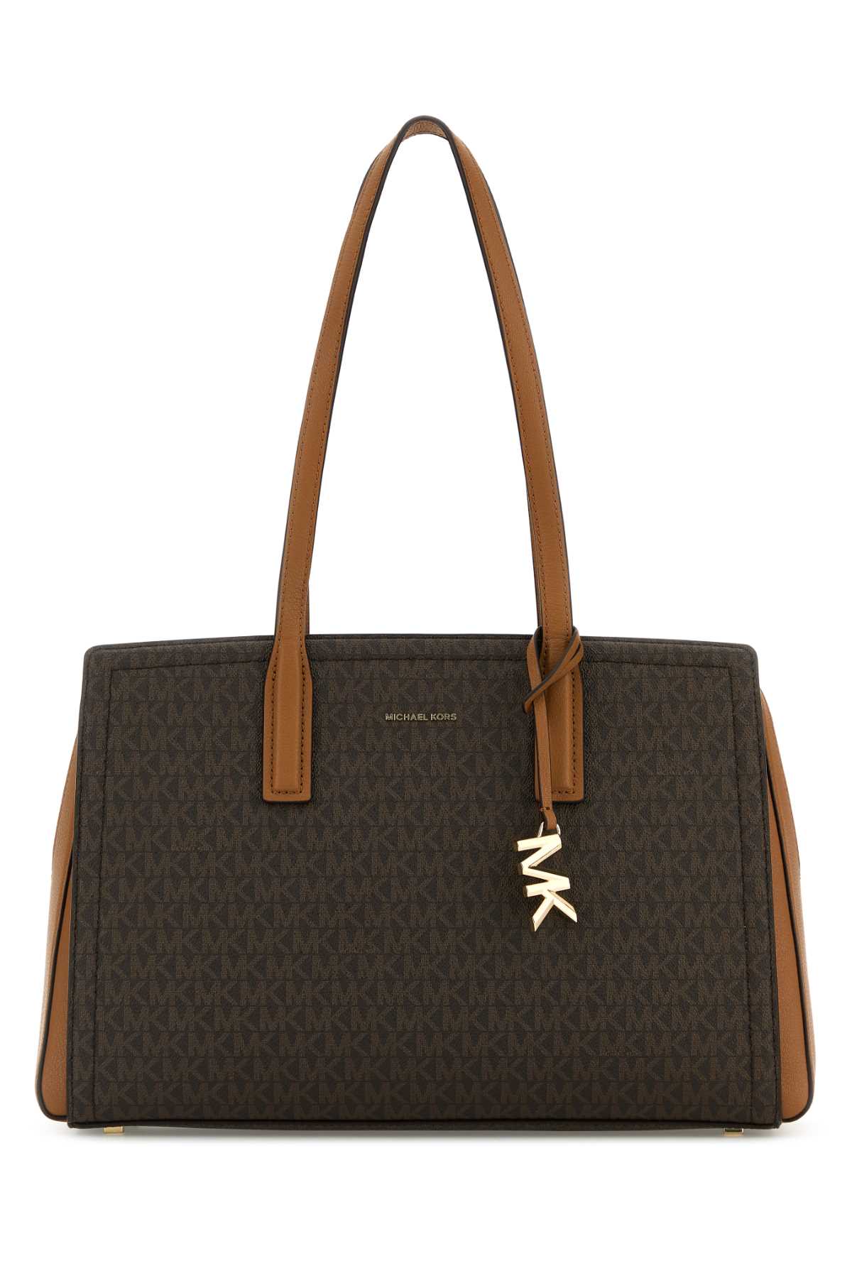 Printed canvas medium Laila shopping bag 30S5G9IT2BBRNACORN (MICHAEL MICHAEL KORS / トートバッグ ) | MICHAEL MICHAEL KORS (マイケル・マイケル・コース)