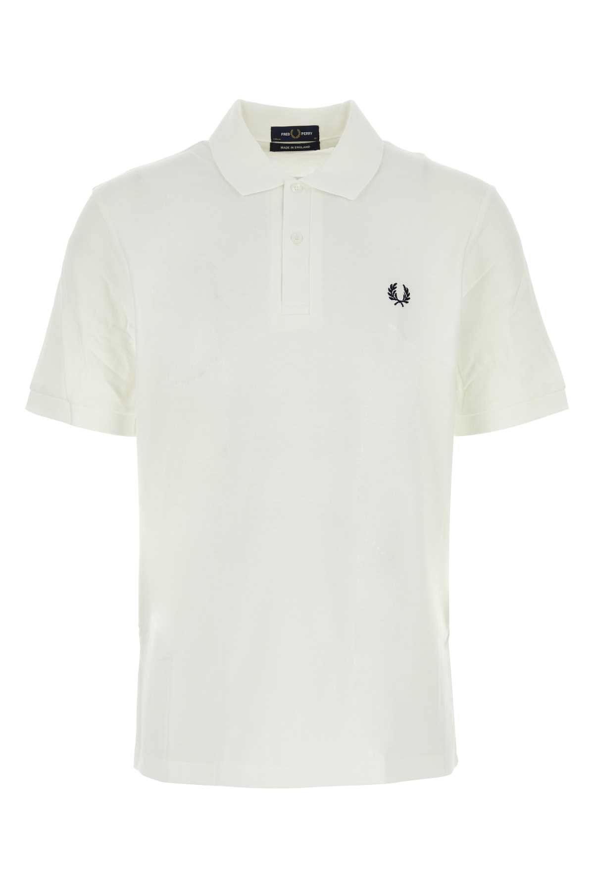 White piquet polo shirt M3100 (FRED PERRY / ポロシャツ ) | FRED PERRY (フレッドペリー)