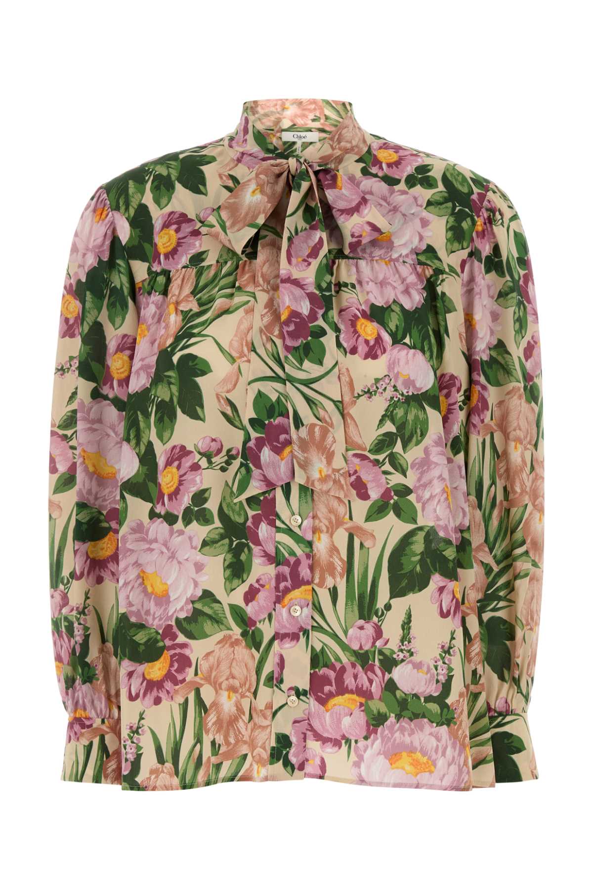 Printed crepe shirt CH25AHT19992293 (Chloé / ニット・セーター・カーディガン ) | Chloé (クロエ)