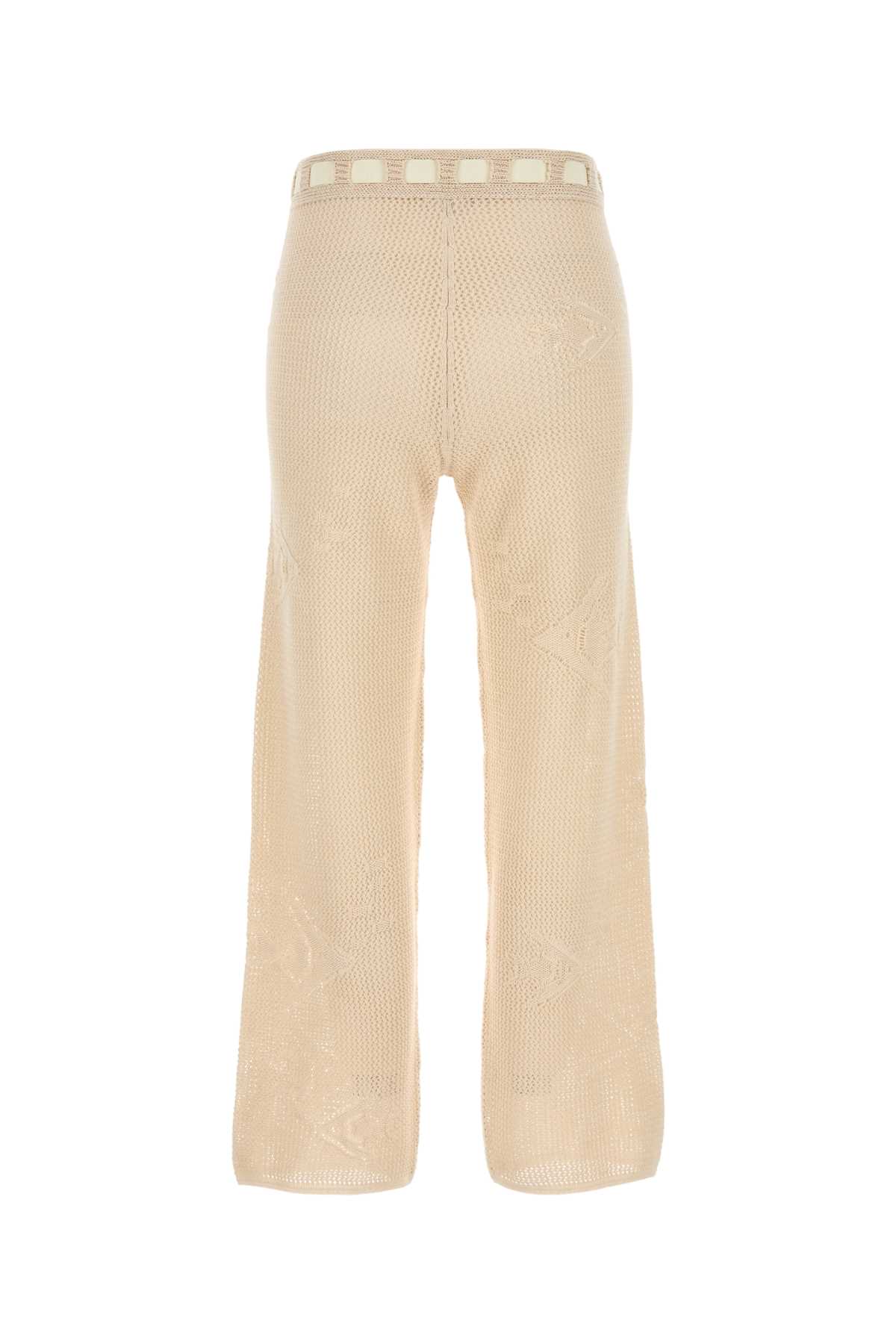 Beige crochet pant WRS25KT030CREAM (BODE / パンツ ) | BODE (ボーディ)(1)