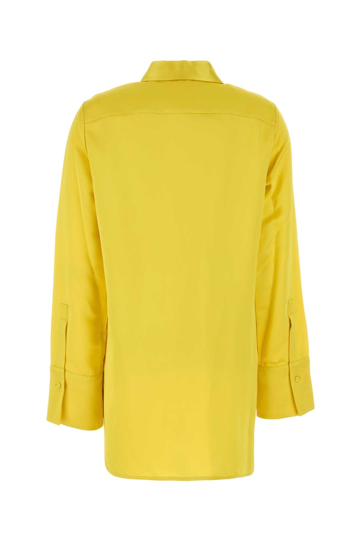 Yellow satin oversize shirt J02DL0208J65219724 (Jil Sander / シャツ・ブラウス ) | Jil Sander (ジルサンダー)(1)