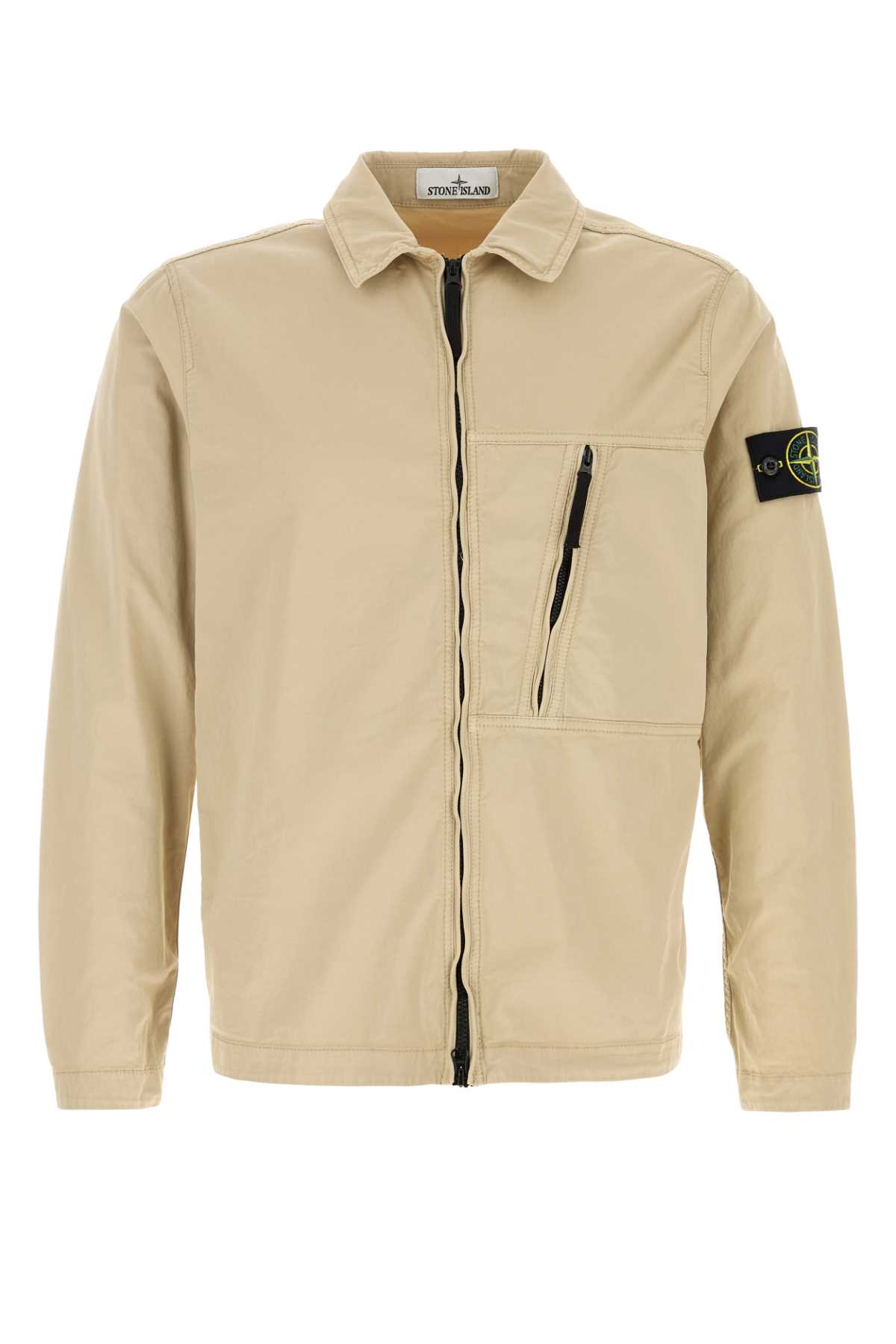Sand stretch cotton jacket 120000310V009A (STONE ISLAND / カジュアルジャケット ) | STONE ISLAND (ストーンアイランド)
