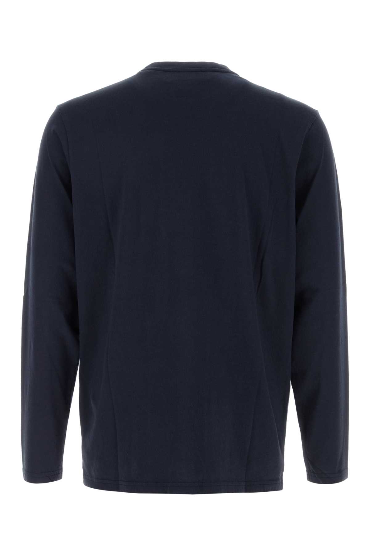 Dark blue cotton t-shirt LSPXA6JB (AUTRY / Tシャツ・カットソー ) | AUTRY (オートリー)(1)