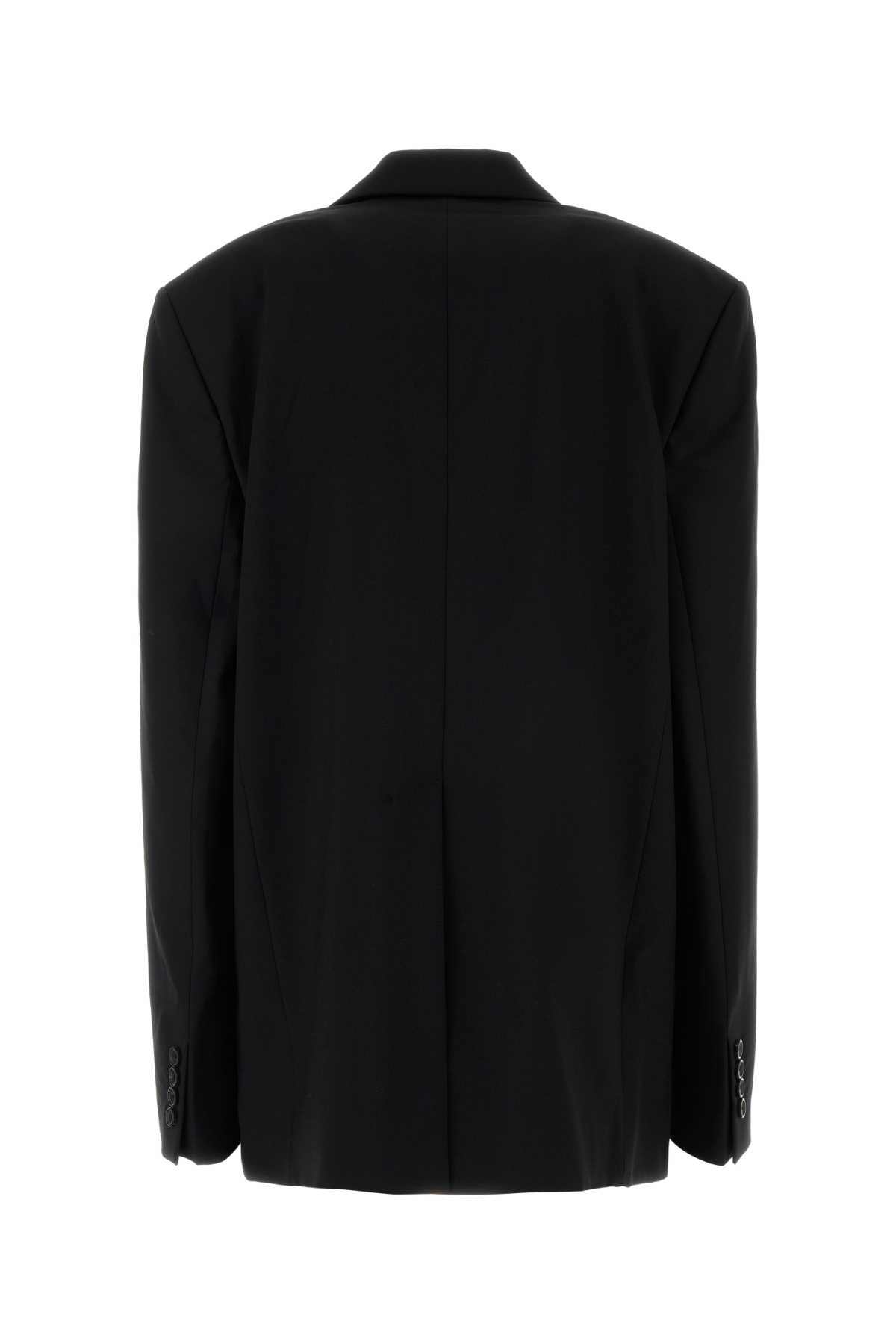 Black stretch jersey oversize blazer 201BL008F533BLACK (Y/Project / ブレザー・ジャケット ) | Y/Project (ワイプロジェクト)(1)