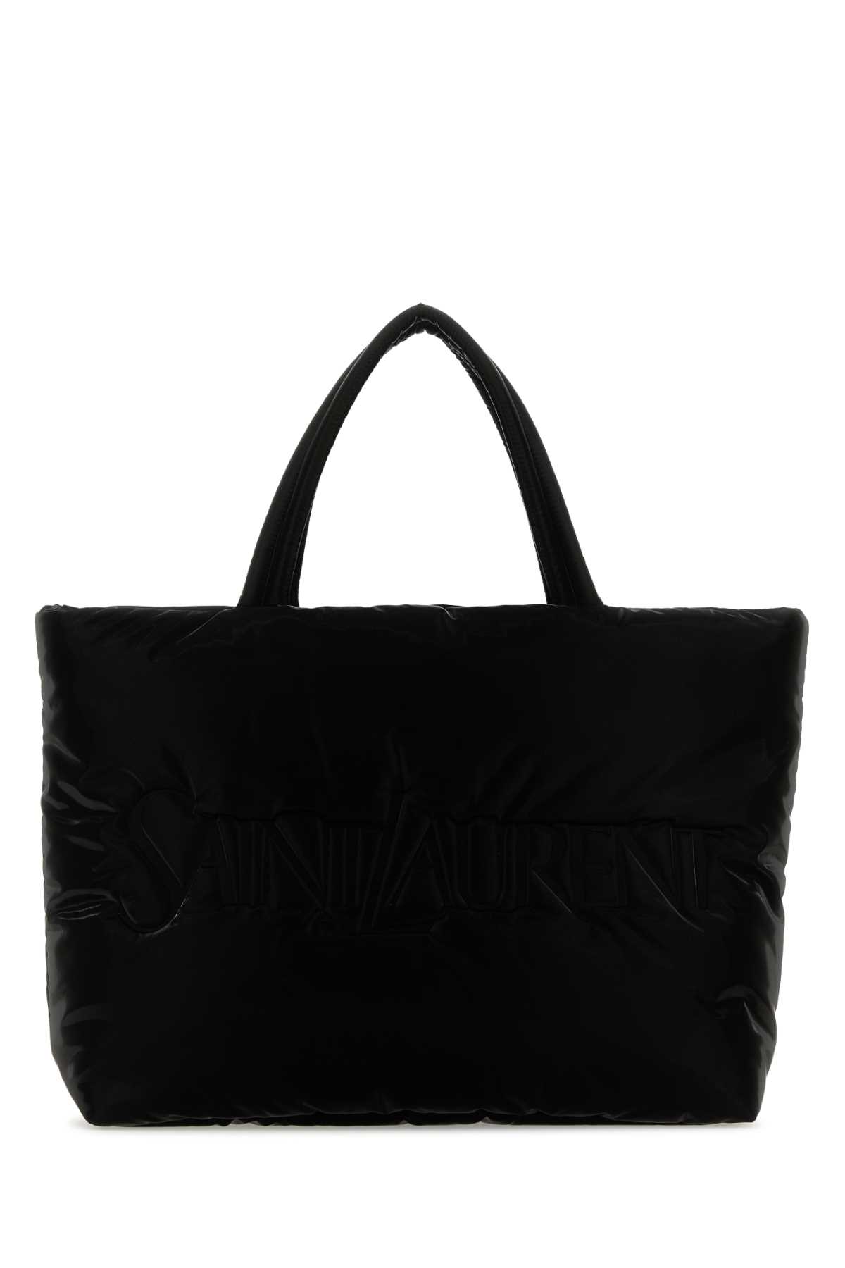 Black nylon Saint Laurent shopping bag 756269FACY81000 (Saint Laurent / トートバッグ ) | Saint Laurent (サンローラン)