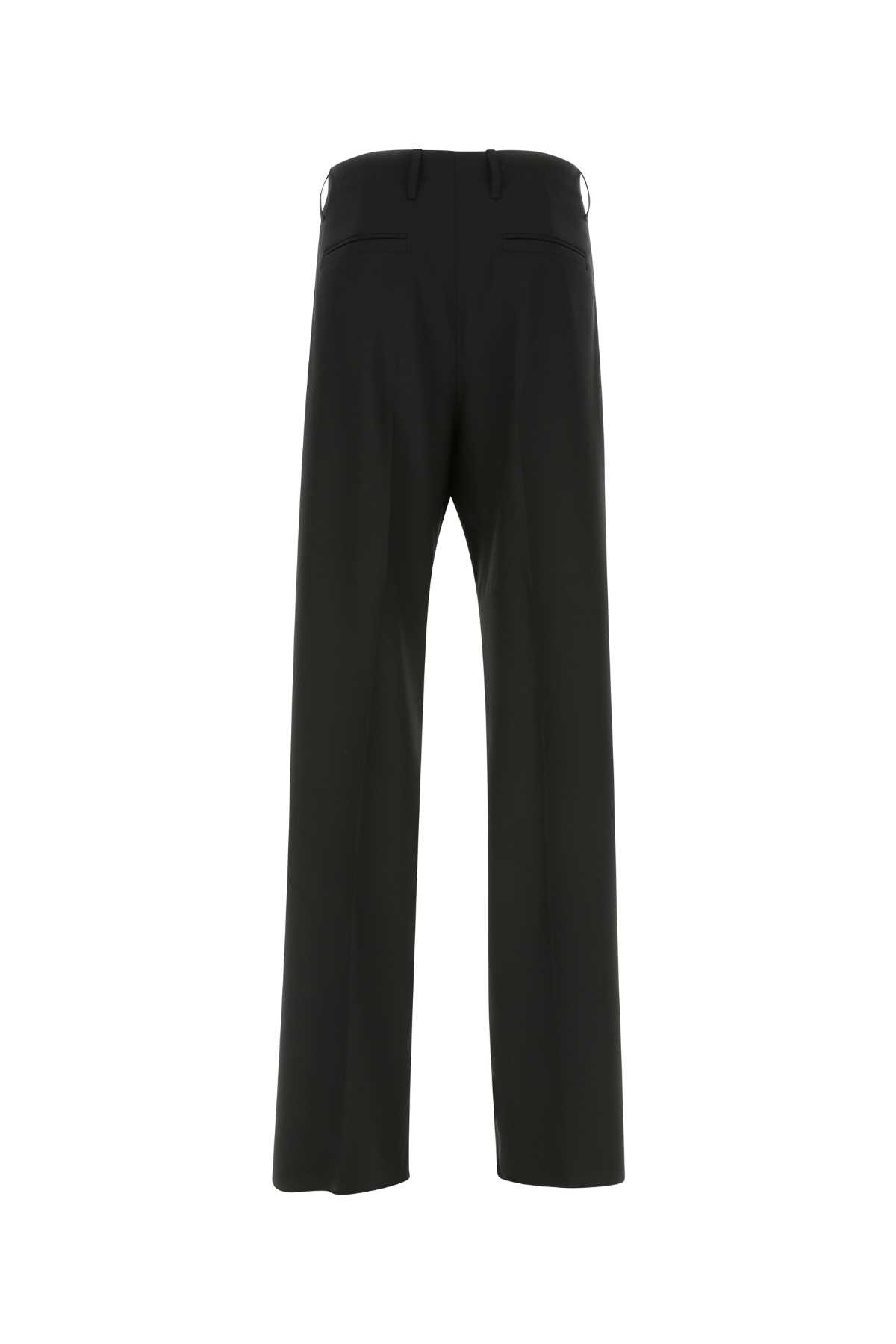 Black stretch wool pant 10067141A038481B000 (VERSACE / パンツ ) | VERSACE (ヴェルサーチェ)(1)