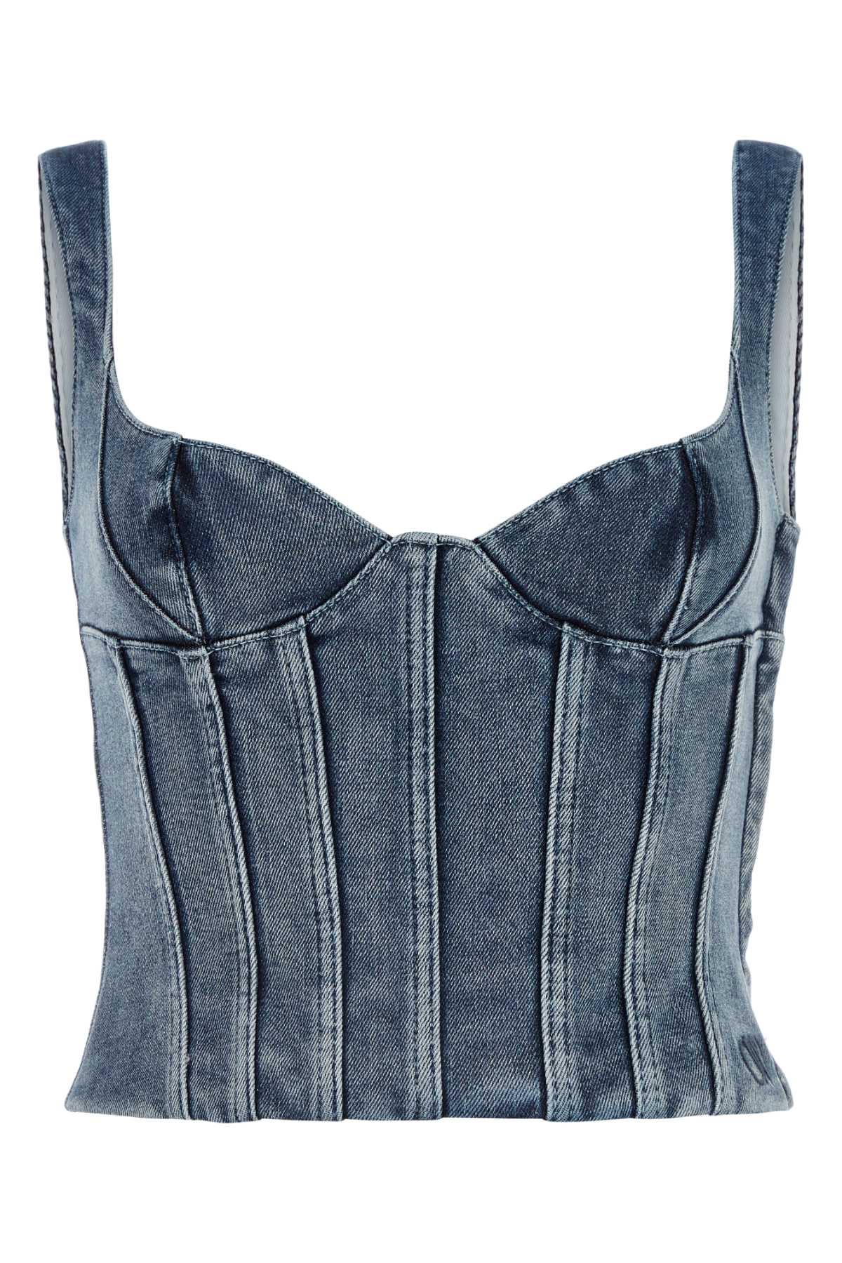 Stretch denim bodice OWYP007S24DEN0014000 (Off-White / タンクトップ・キャミソール ) | Off-White (オフホワイト)