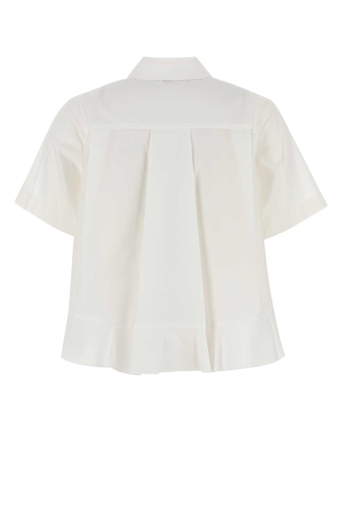 White poplin shirt 2508005151 (sacai / シャツ・ブラウス ) | sacai (サカイ)(1)