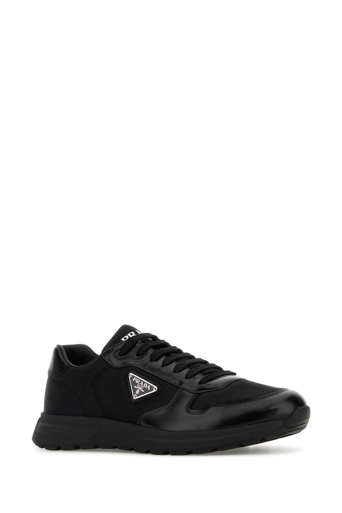 Black nylon and leather Prax 2.0 sneakers 2EE443FG0003LF5F0002 (Prada / スニーカー ) | Prada (プラダ)(1)