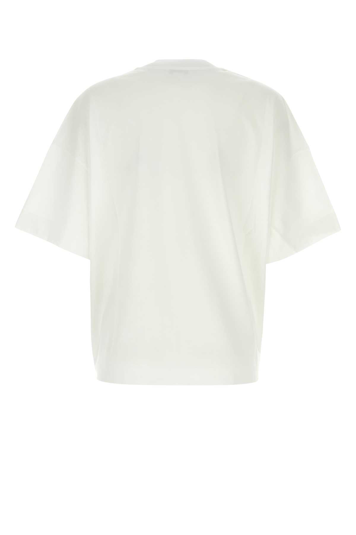 White cotton oversize t-shirt 781546QLAC59000 (Alexander McQUEEN / Tシャツ・カットソー ) | Alexander McQUEEN (アレキサンダー・マックイーン)(1)