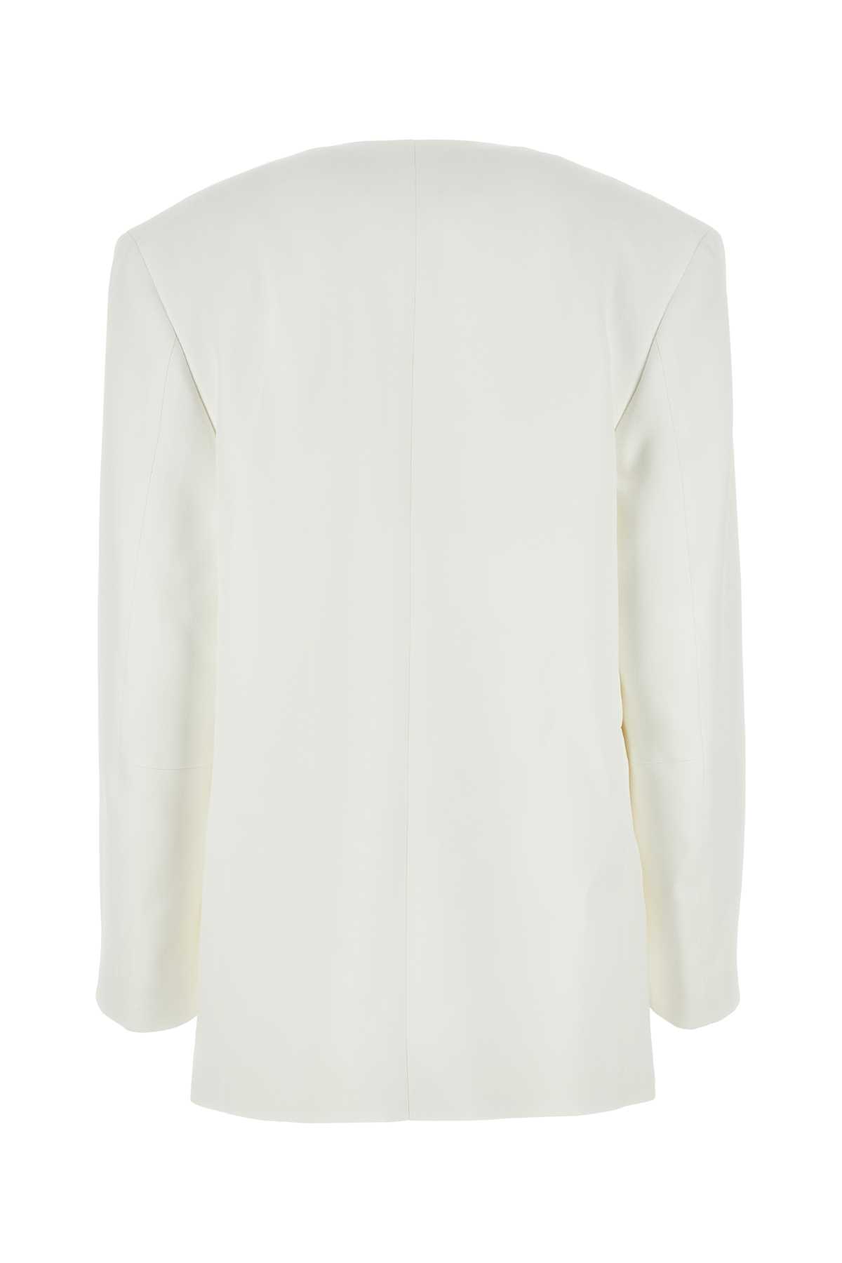 White viscose blazer J03BN0113J65115103 (Jil Sander / ブレザー・ジャケット ) | Jil Sander (ジルサンダー)(1)