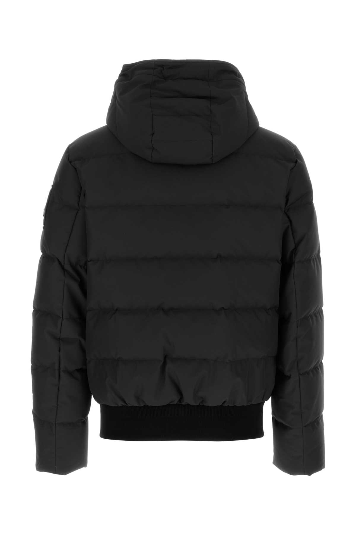 Black polyester Cloud Bomber down jacket M35MB005S305 (MOOSE KNUCKLES / ダウンジャケット・コート ) | MOOSE KNUCKLES (ムースナックルズ)(1)
