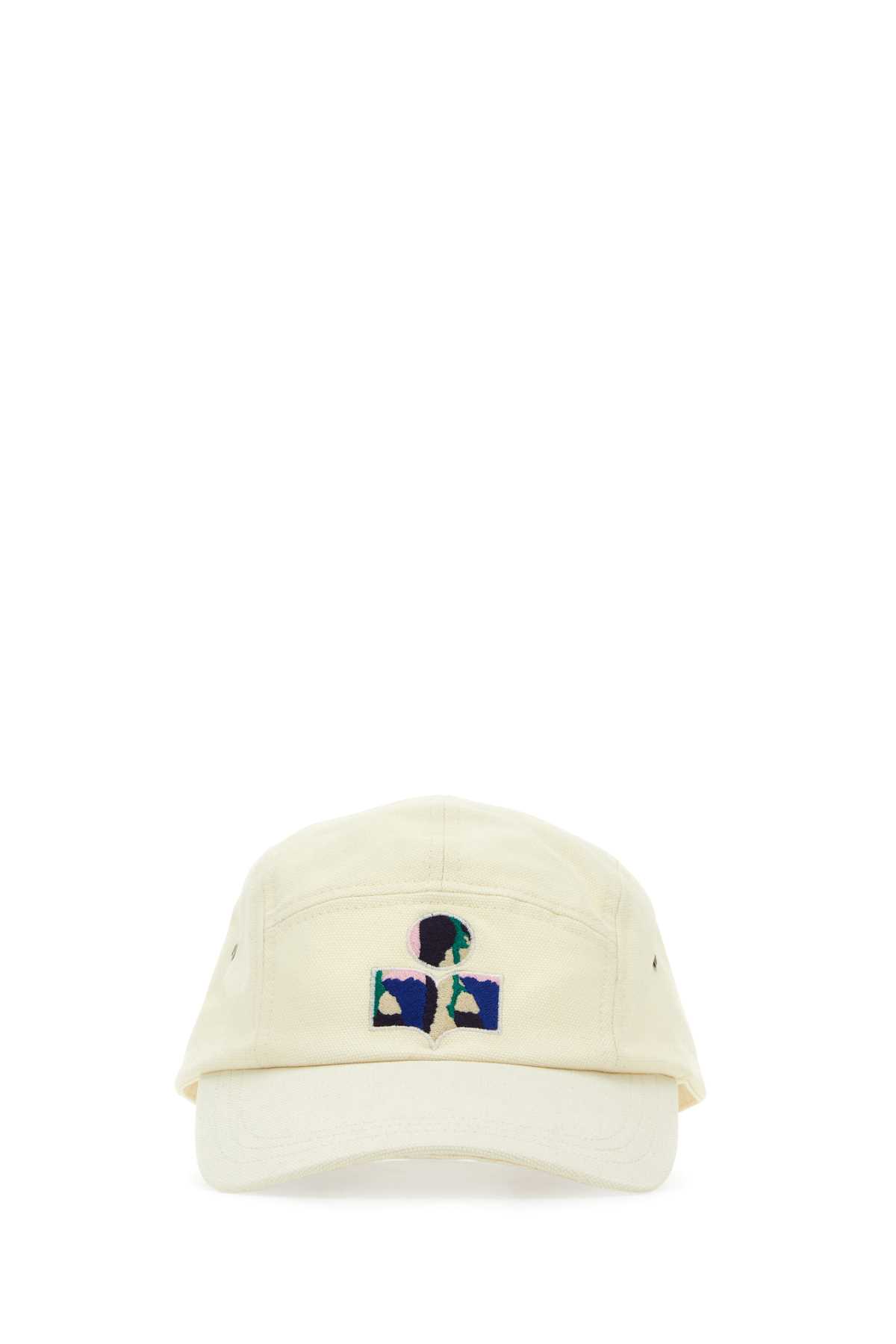 ivory cotton Tedji baseball cap CQ008XHAA3C03J23EC (Isabel Marant / 帽子 ) | Isabel Marant (イザベル マラン)