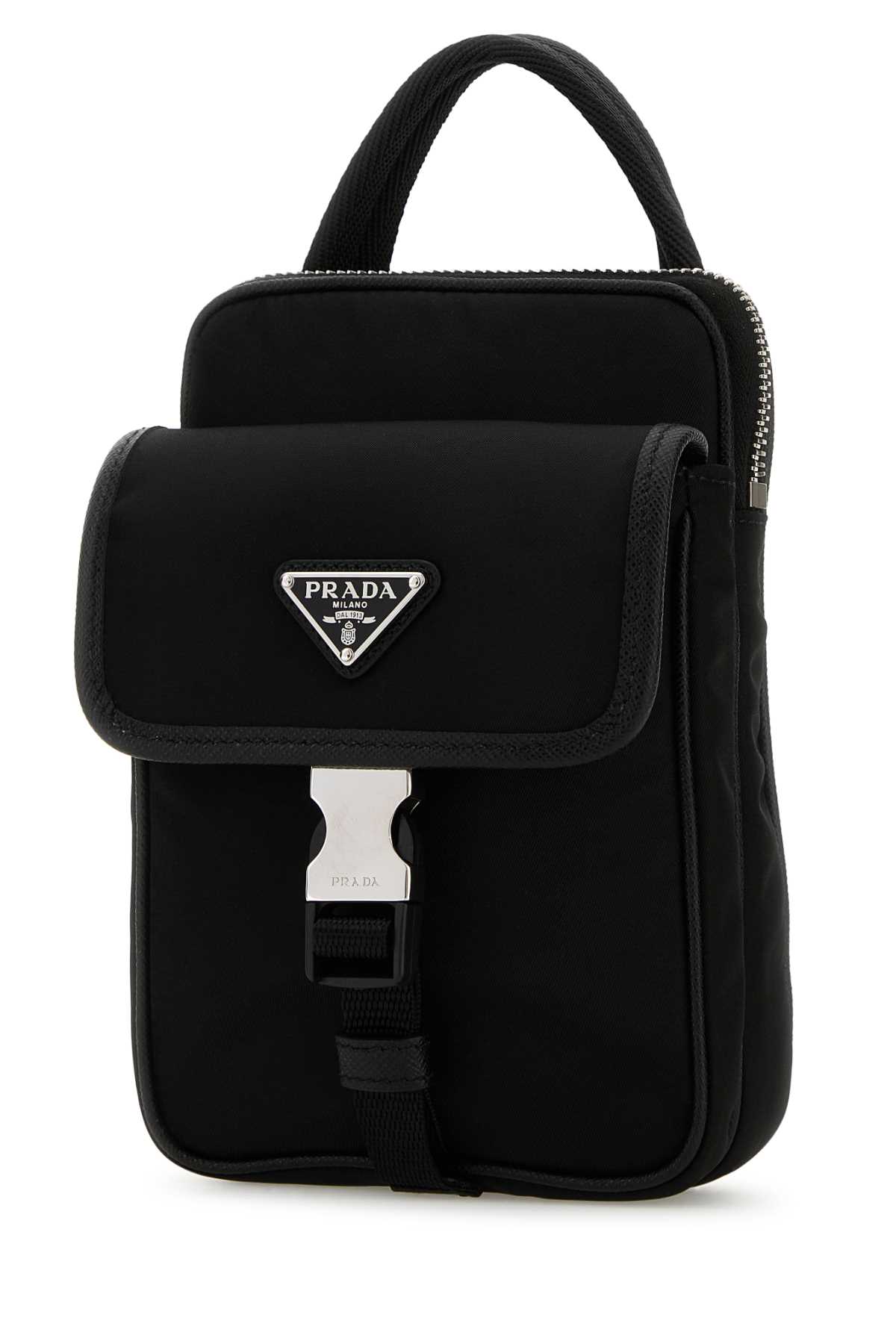 Black Re-Nylon phone case 2ZH1942DMHF0002 (Prada / テックアイテム ) | Prada (プラダ)(1)