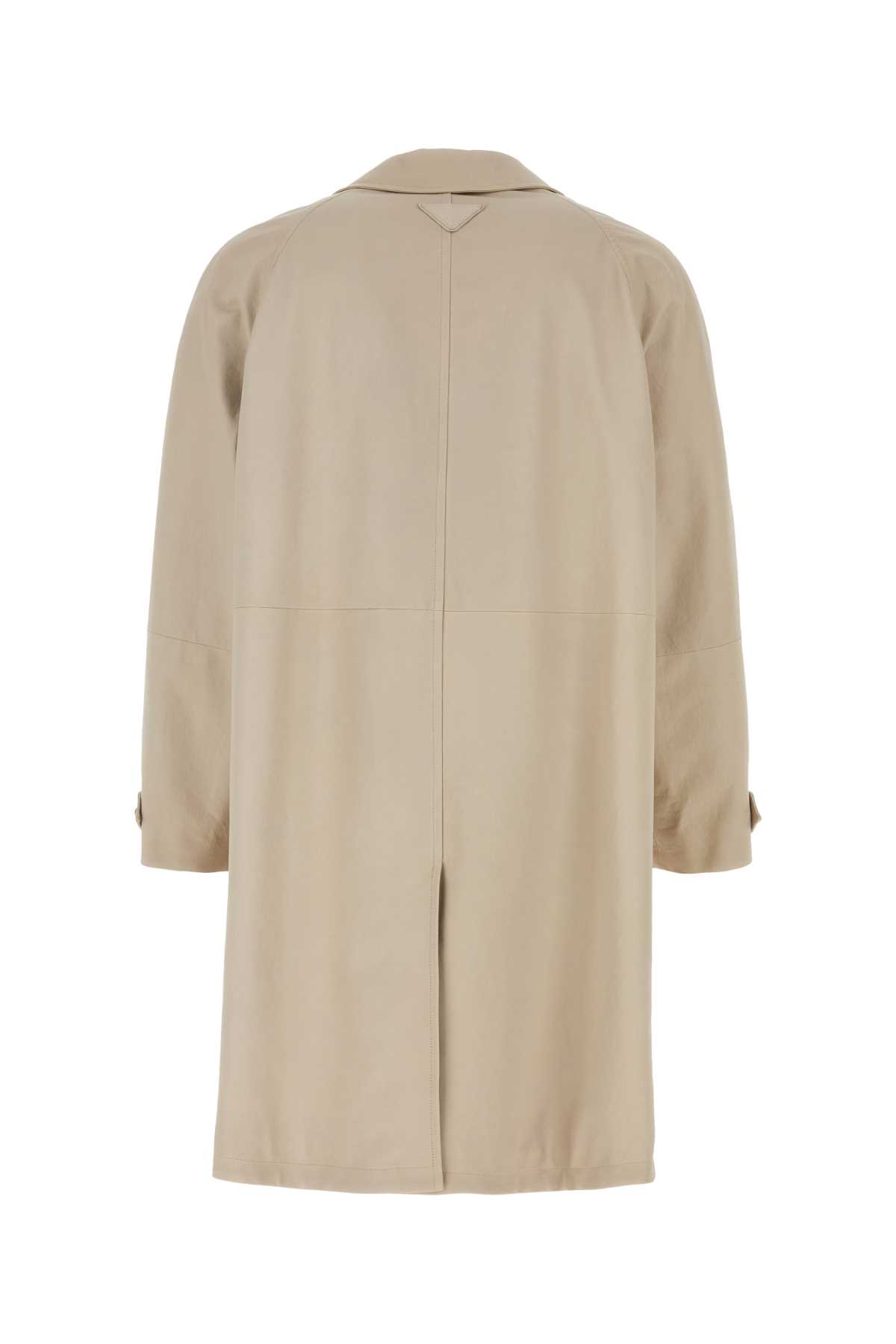 Sand nappa leather coat UPS605S2321YKLF0K74 (Prada / レザー&ファージャケット・コート ) | Prada (プラダ)(1)