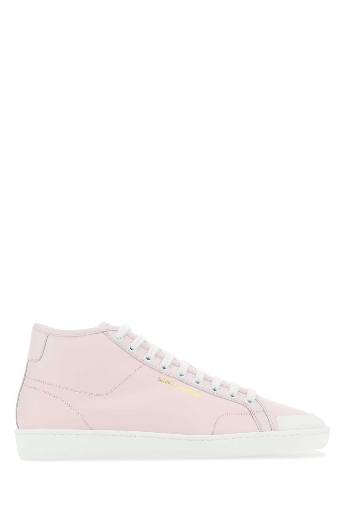 Pastel pink leather Court Classic sneakers 652773AAAIF5915 (Saint Laurent / スニーカー ) | Saint Laurent (サンローラン)
